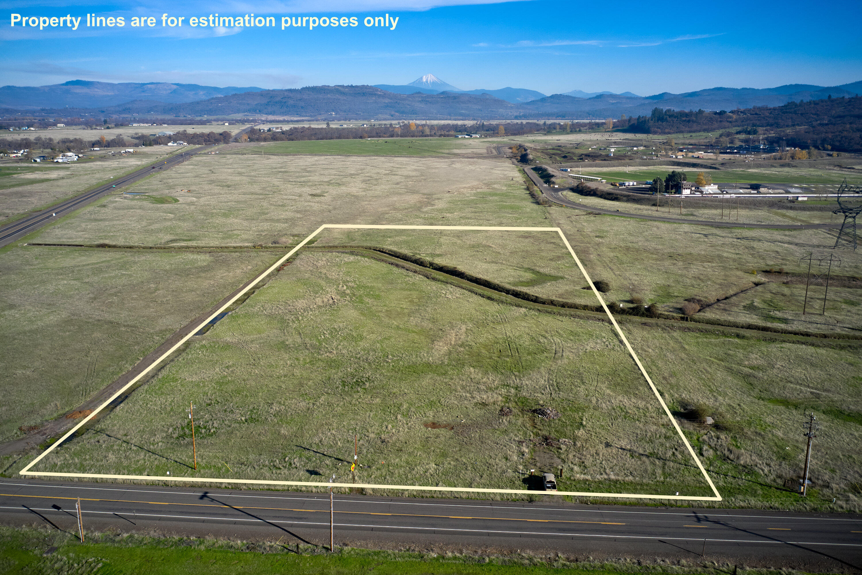 7.62 +/- acres with excellent access and near the intersection of Highway 140 and Kershaw Rd. OSR Zoning and comprised of two tax lots. Property is located in close proximity to Hwy 140, Hwy 62 and the Jackson County Sports Park. The property adjoins the Sports Park and is across the street from the Upper Rogue Baseball Fields. The well has an estimated production of 25-30 gpm and power is on- site with the availability of 3 phase. The property is level and the OSR zoning offers a variety of potential uses.