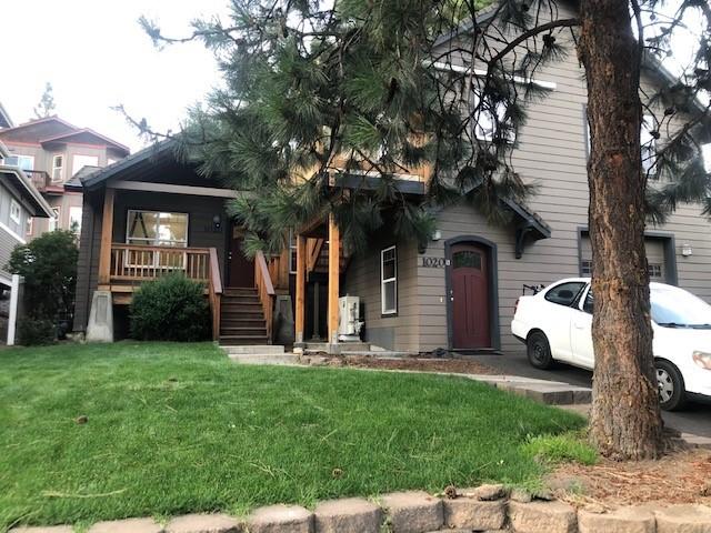 FOR COMP. Close in west side single story 2 bedroom, 2 bath with a one bedroom ADU above the garage with separate entrance. Only blocks from market, coffee shops, and restaurants with easy access to downtown Bend, Drake Park and Deschutes River. The 2 bedroom, 2 bath cottage has been updated with new kitchen, new interior paint, lighting, trim and baseboard, and laminate wood flooring. Craftsman style covered front porch and side deck. Upstairs apt has newer mini split heating, cooling system and it's own deck to enjoy summer evenings. Stackable washer/dryer included.