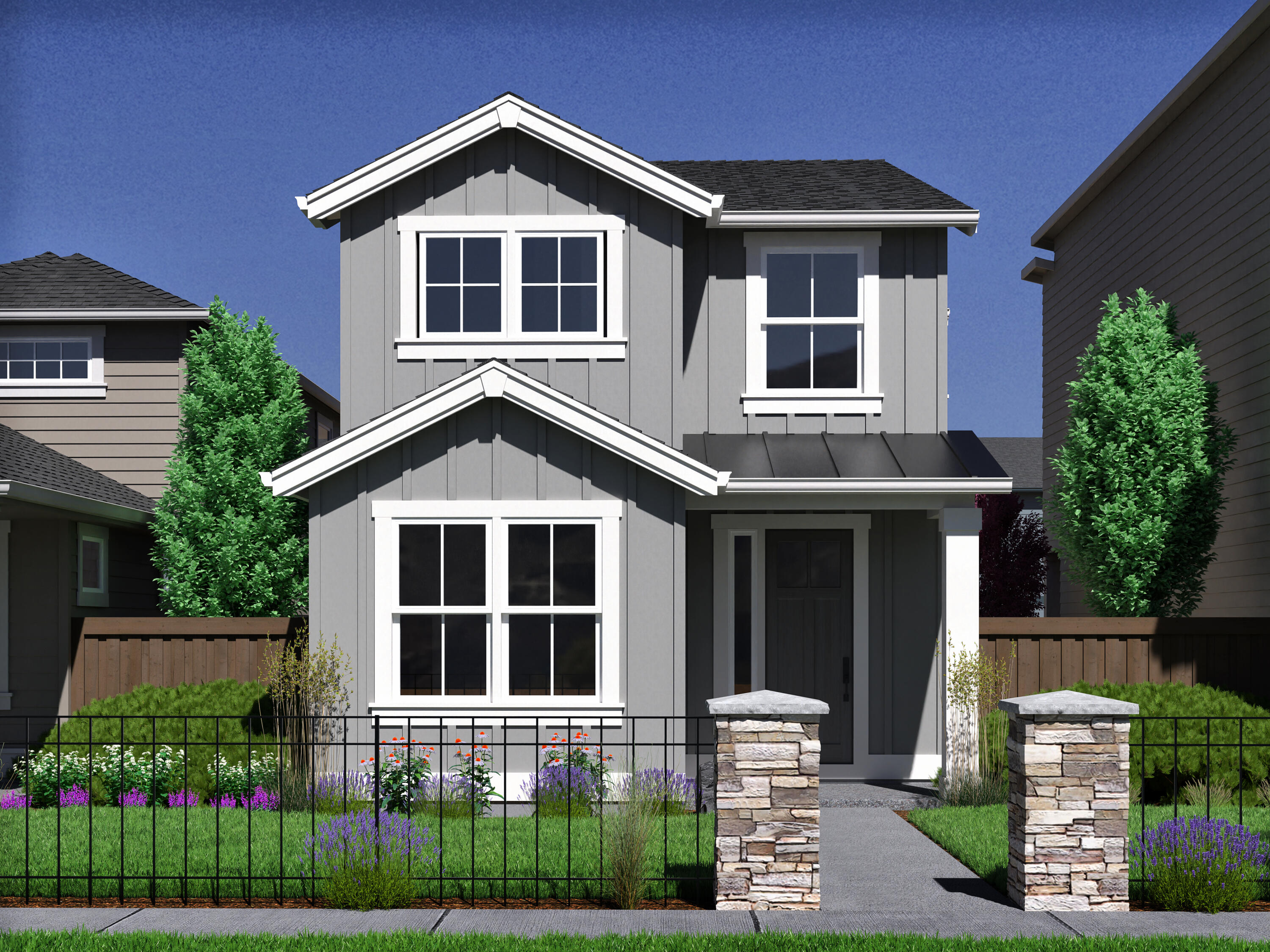 **Huge $10,000 incentive available on this home. Restrictions apply.** Conveniently located in southeast Bend, Oregon, Easton offers residents an abundance of community amenities. The master-planned community is an intentional blend of everything you need to thrive: residences, retail, swimming pools, green spaces, and more. Highly walkable neighborhoods and plenty of builtin open spaces let residents take advantage of Bend's clear, sunny days and high desert climate. Live, work, shop, and play within Easton, experience the convenience of living just minutes from practically anywhere in town.  Photos of a like model and floor plans and finishes may vary.