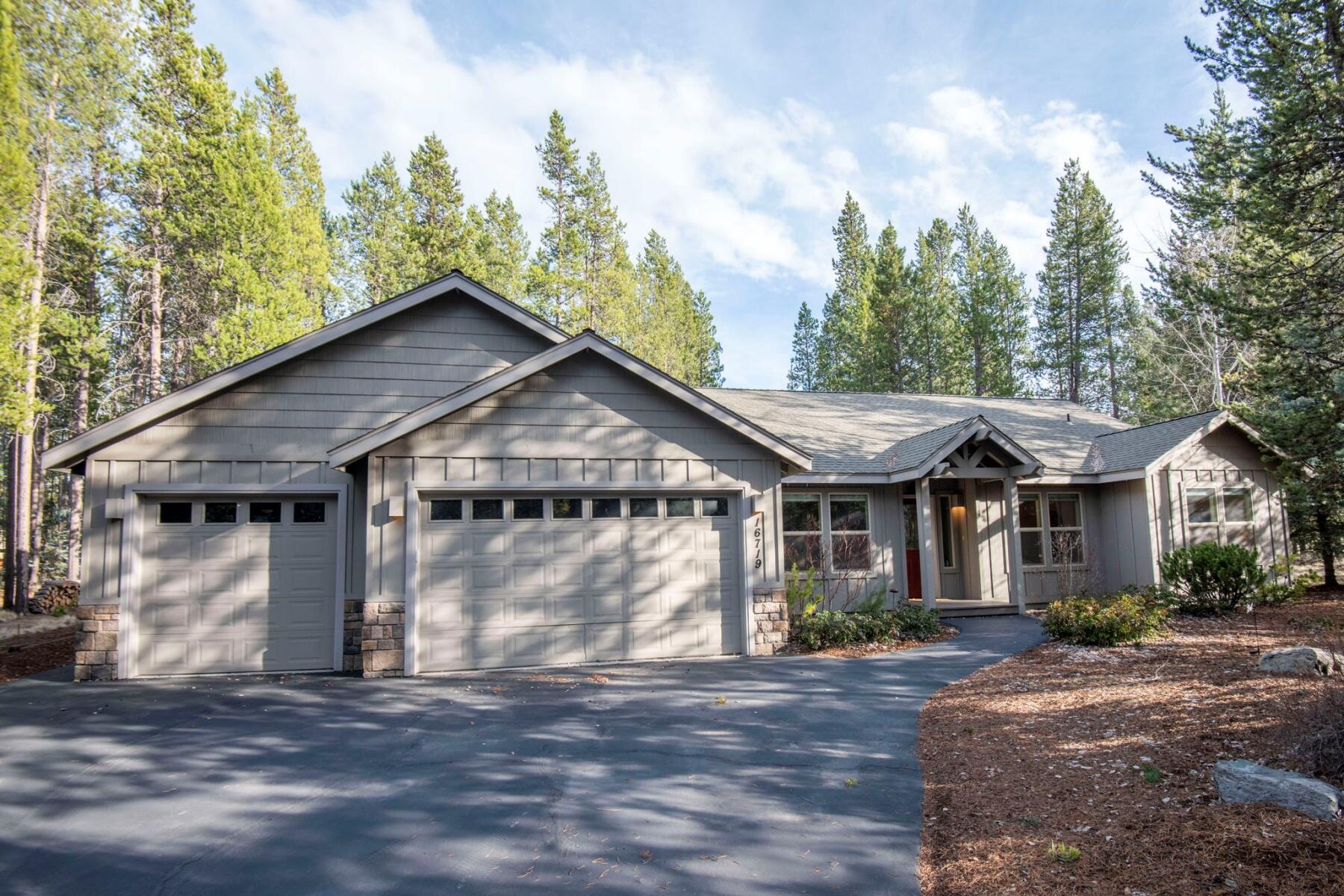 Tucked into the wildly scenic River Meadows community, this single-level stunner is the perfect launchpad for summer adventure or year-round serenity. Just 25 minutes from Downtown Bend and an easy hop to Mt. Bachelor and the Cascade Lakes, this home gives you the lifestyle you've been craving.
With 5 bedrooms (or 4 plus an office), 3 full baths, and two primary suites, there's room for everyone; including guests, in-laws, or that work-from-home dream setup. A 3-car garage seals the deal, while the forested common area out back brings the peace and quiet.
And let's talk River Meadows perks: two docks, a boat launch, pool, tennis and pickleball courts, and walking trails that wind along the Deschutes River like a scene from your favorite daydream! Bonus? Short-term rentals are allowed! No special permit required! This one's ready for summer fun, forest vibes, and all the good stuff in between.