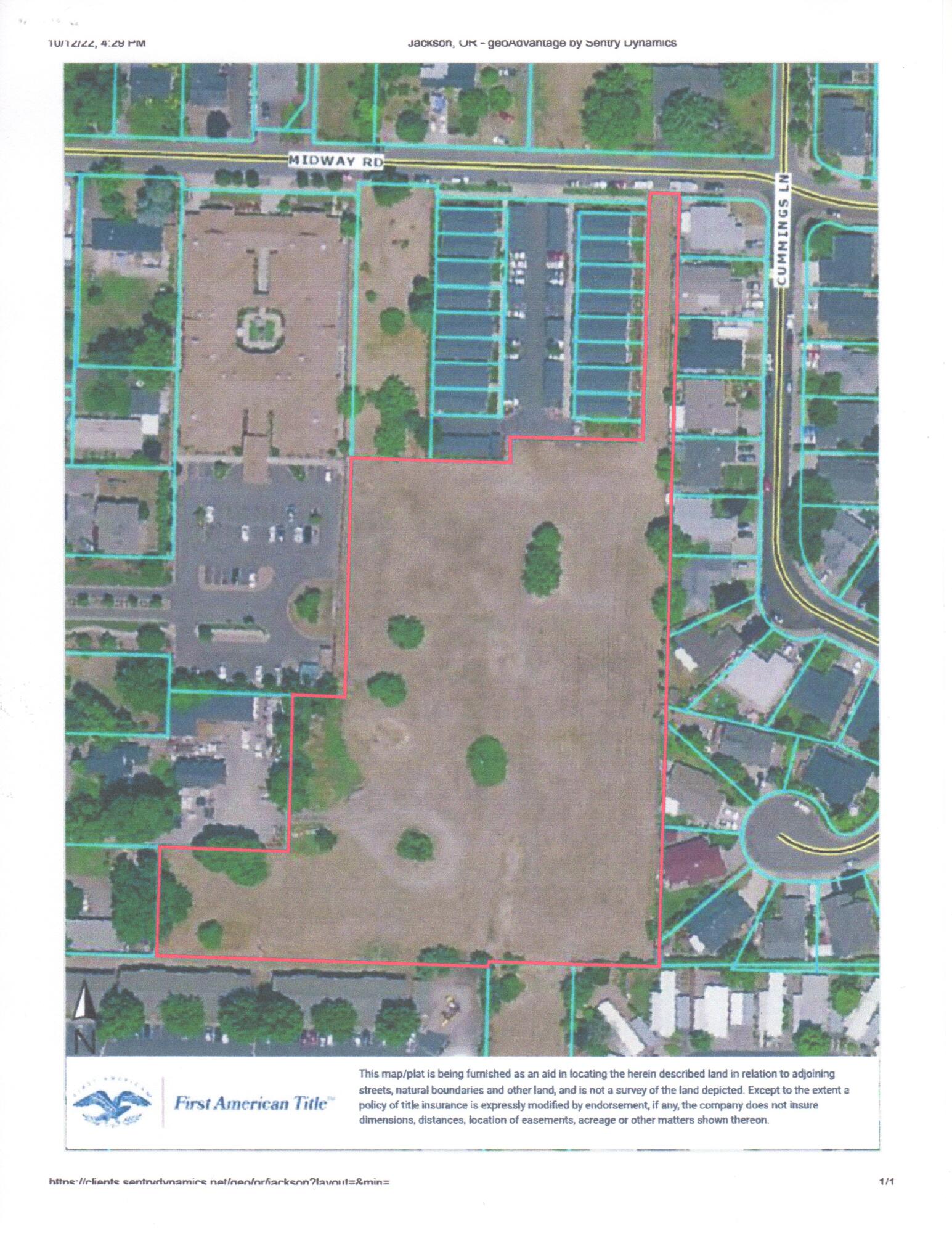 Development Land! Excellent location in North Medford to build up to 141 units.  Ingress & egress from Midway Rd.  Storm drain & city water brought on site, other services in street. Special Note: The Seller currently has entitlements for a Senior Retirement Campus approving this site TL 201, 4.70 acres, zoned MFR-30, for up to 225 congregate dwelling units of ALF or IL or up to 172 regular dwelling units, under a PUD approval with entrance from Table Rock Rd and Midway Rd. The property listed here at the price of $2,125,000.00 is without any of the entitlements for the PUD. Just vacant MFR-30 land. If buyer desires to purchase the property as part of the campus and receive the entitlements and project designs, the price would be $3,150,000.00. For larger development, adjoining 1.19 acres zoned MFR-20, Tax Lot 2400, 911 Swing Ln, is also for sale by this seller. Listing Broker is also principle of Seller.