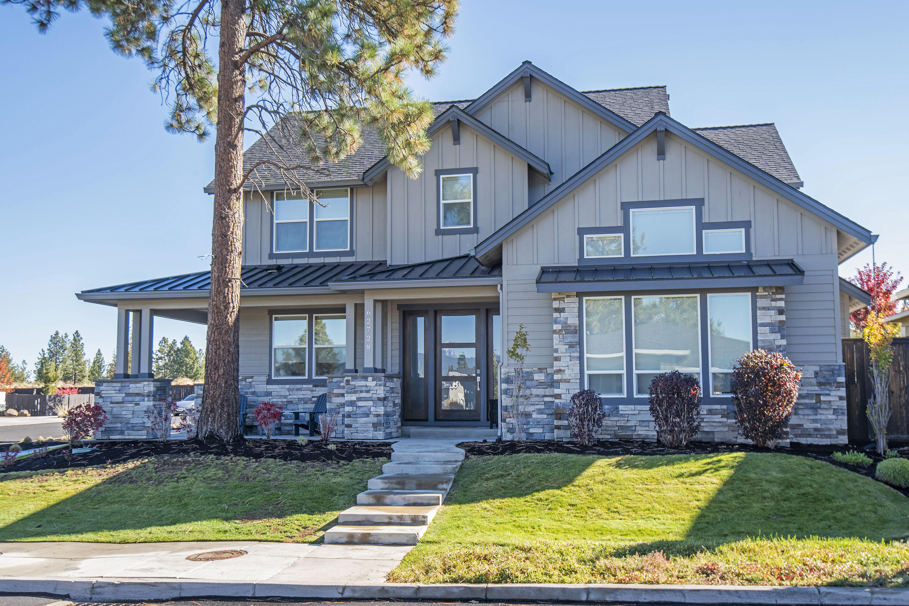 Welcome to beautiful Shevlin Estates. Behold the Sunset above the Cascade mountains with this west facing property consisting of 5 large bedrooms and 3 full baths. Walk in closets throughout and a tastefully designed kitchen complete with 2nd sink and wine chiller. Add to this the luxury and convenience of two dishwashers.  This home has been ornately kept since its completion in 2017 and is ready for you to enjoy. Peace and privacy come with the location of this home on a dead end cross section with Shevlin Bluffs Dr. 3 car garage is located on dead end cross section for added privacy and peace of mind. Wired for sound and boasting a large bonus room upstairs for everyone to enjoy. Take advantage of living in one of Bends most desired neighborhoods and all the amenities of Northwest Crossing. Some of the highest rated restaurants in Bend are just minutes away. The outdoors are your  backyard in nearby Shevlin Park and the surrounding Central Oregon playground.