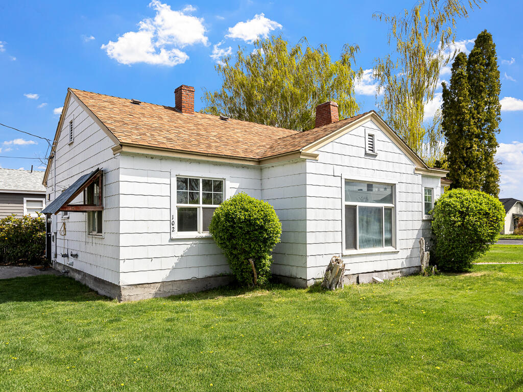 Welcome to your future home in the heart of Merrill, Oregon—a charming 3-bedroom, 1-bathroom home nestled in a town known for its rich history, community spirit, and scenic beauty. This cozy 1,318 sq ft home features three comfortable bedrooms and a well-appointed bathroom, all highlighted by classic architectural details such as coved ceilings, arched doorways, and original hardwood floors. The kitchen offers a clean, functional space that's perfect for preparing your favorite meals or entertaining guests. Downstairs, a full basement provides endless possibilities to create a custom area for recreation—I can already picture the pool table and neon lights. Step outside to enjoy lush green grass, a detached garage, and ample parking space. And as a bonus, southern Oregon's beloved Polar Bear landmark is located just down the street. Can't get much better than this, so don't just sit there, your future self is already judging you. Schedule your showing and lets make the magic happen.