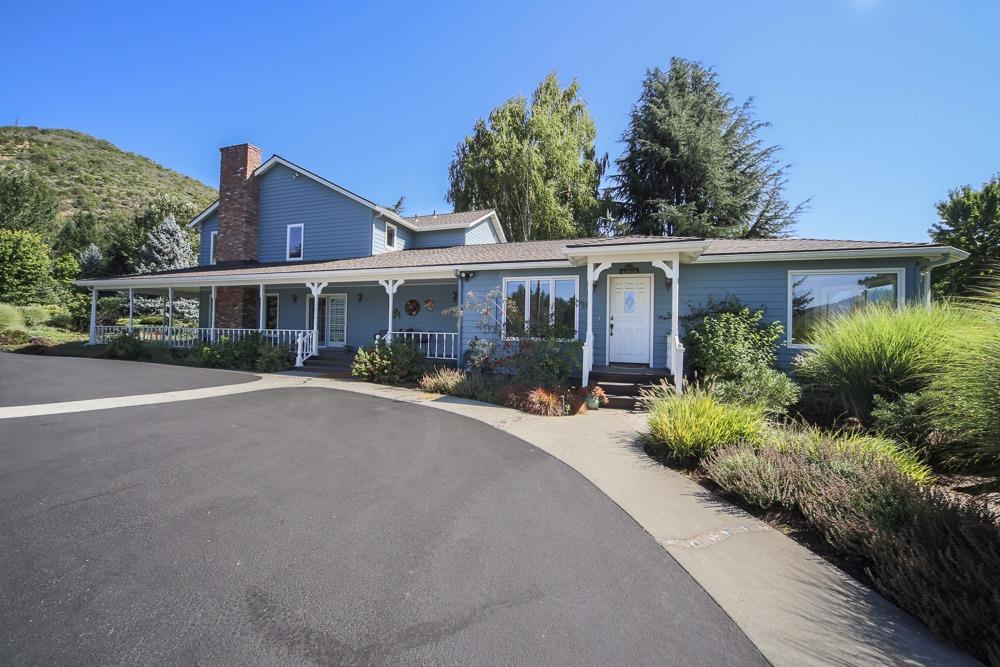 When it comes to the Applegate Wine Valley, this property is right in the middle of it! Rare find on Applegate River w/ irrigation rights from 1877. Over 53 acres w/ 2 homes, attached in-law unit in main home, multiple barns, horse arena & out buildings. 2 tax lots, 43 irrigated acres of rich hay fields. Beautiful park- like grounds w/ nearly 2000 ft of the Applegate River & Mountain Views! One of a kind setting in an area of upscale homes and Vineyards'. Updated Main house with the quality any buyer would fall in love with! Includes 3 bedrooms, 3.5 baths & an office. Great private attached in-law unit includes 1 bedroom, 1 bath & kitchen, living & dining area. Second home includes 3 bedrooms, 2 baths, & island kitchen. You won't be disappointed on this amazing well cared for farm and ranch! It's really a beautiful property!