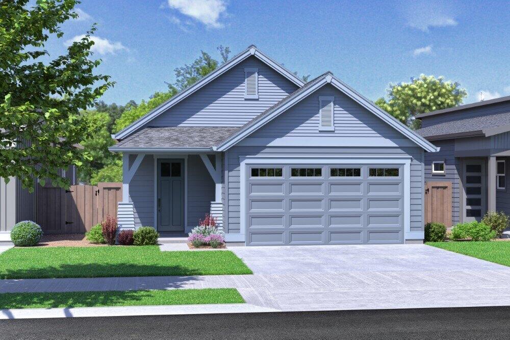 The STEEN on lot 17, built by award winning Pahlisch Homes, has an estinmated completion of January 2026.  
A wonderful new plan offering a perfect blend of comfort, convenience, & style, making it ideal for those seeking a modern, low-maintenance lifestyle in a prime location. The layout ensures that every square foot is utilized effectively, creating a harmonious flow from one space to the next. The centerpiece of the home seamlessly integrates the living, dining, & kitchen, making it ideal for entertaining guests or spending quality time with family. 
Located on the desirable east side of town, this home is perfectly positioned for convenience & accessibility to Medical facilities, shopping, eateries, & Pine Nursery Park, a beloved community gem, just minutes away, offering a wide range of recreational opportunities.    Photos are virtually staged.