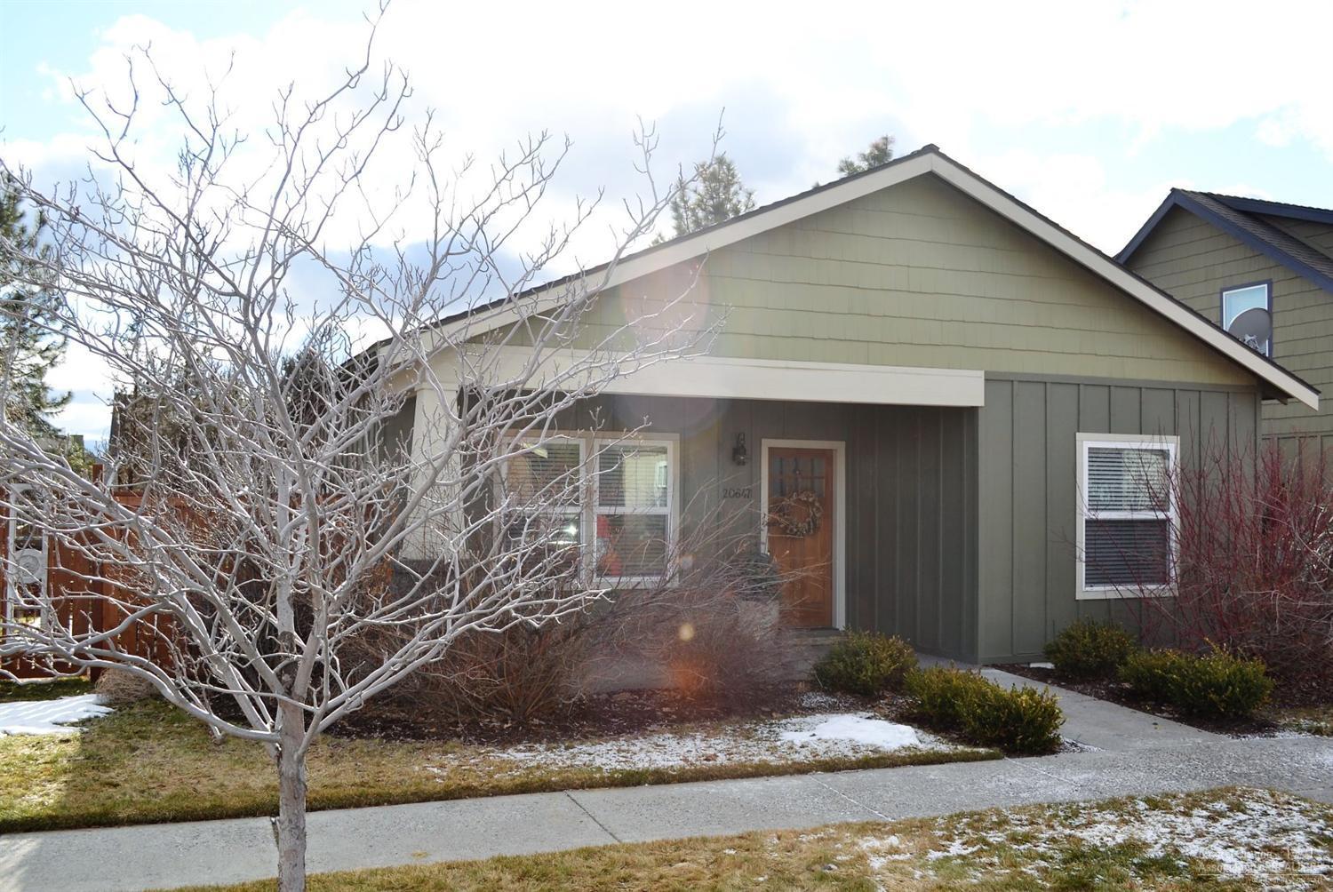 Pride of Ownership Shines! This 3 bed, 2 bath, 1 level 1335 Sq.ft.+/- Craftsman home is turnkey and ready for you. Newer carpet, Paint, flooring, lighting, appliances. Master suite with new ceiling fan, walk-in closet, double sink. Nice separation of space, bedrooms separate from master. Great room with a cozy gas fireplace. Nice size double garage, with high ceilings and potential for ample storage. Beautiful fenced yard with a new large patio, raised beds. Foxborough Park is a stones throw down the street
