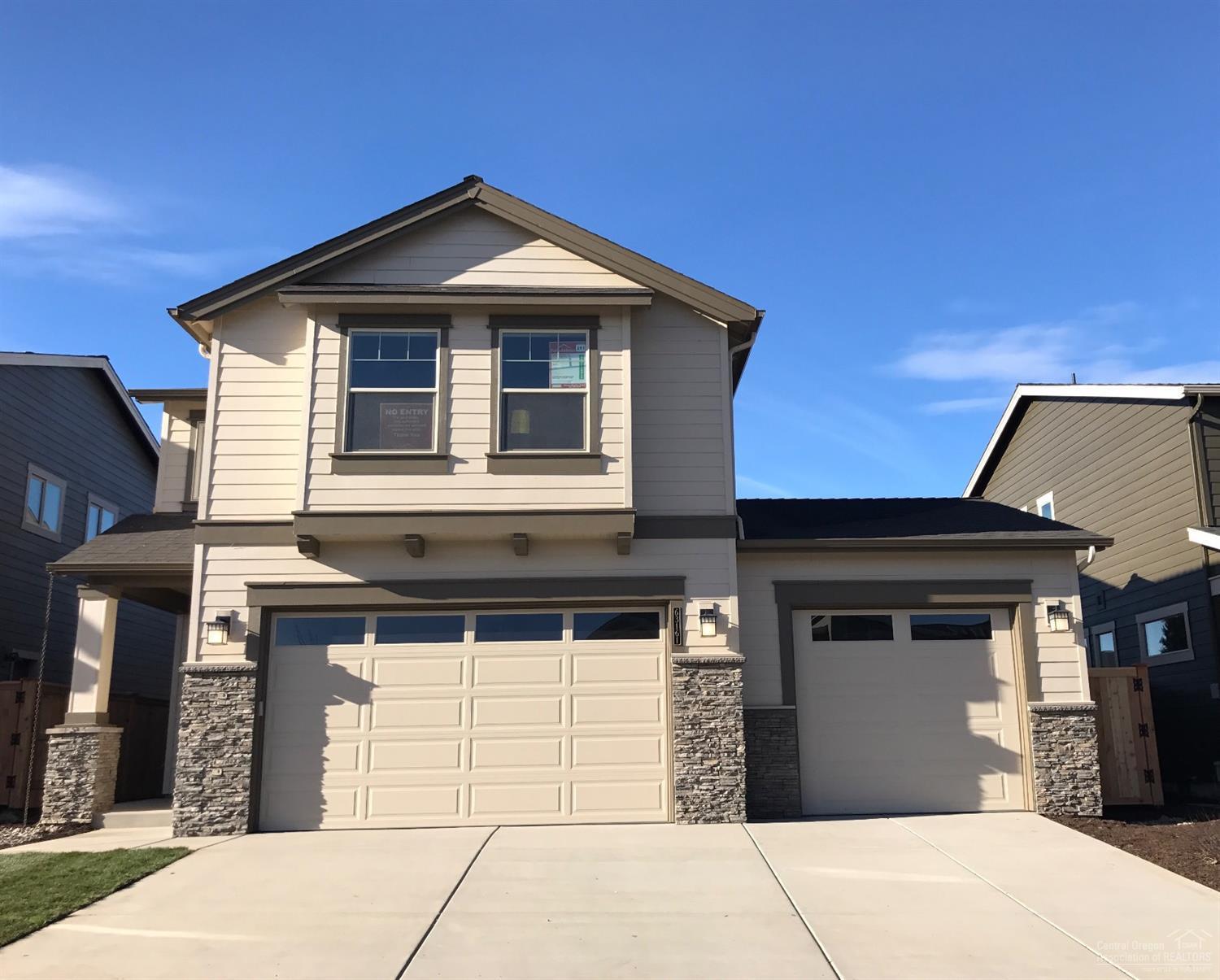 This Pralanga plan by Pahlisch Homes features a spacious open 1st floor layout perfect for entertaining & a hard to find 3 car garage. Large great room w/gas fireplace & tons of windows for natural light. Gourmet kitchen features beautiful quartz counters, eating island, gorgeous cabinetry & a pantry too. Retreat upstairs to the spacious master suite w/a private hall from additional bedrooms & bonus room-could be 4th bedroom. Model home-63157 Hadley open Thurs-Sun 11-3 & by appt. PRALANGA-3-A-2065-2