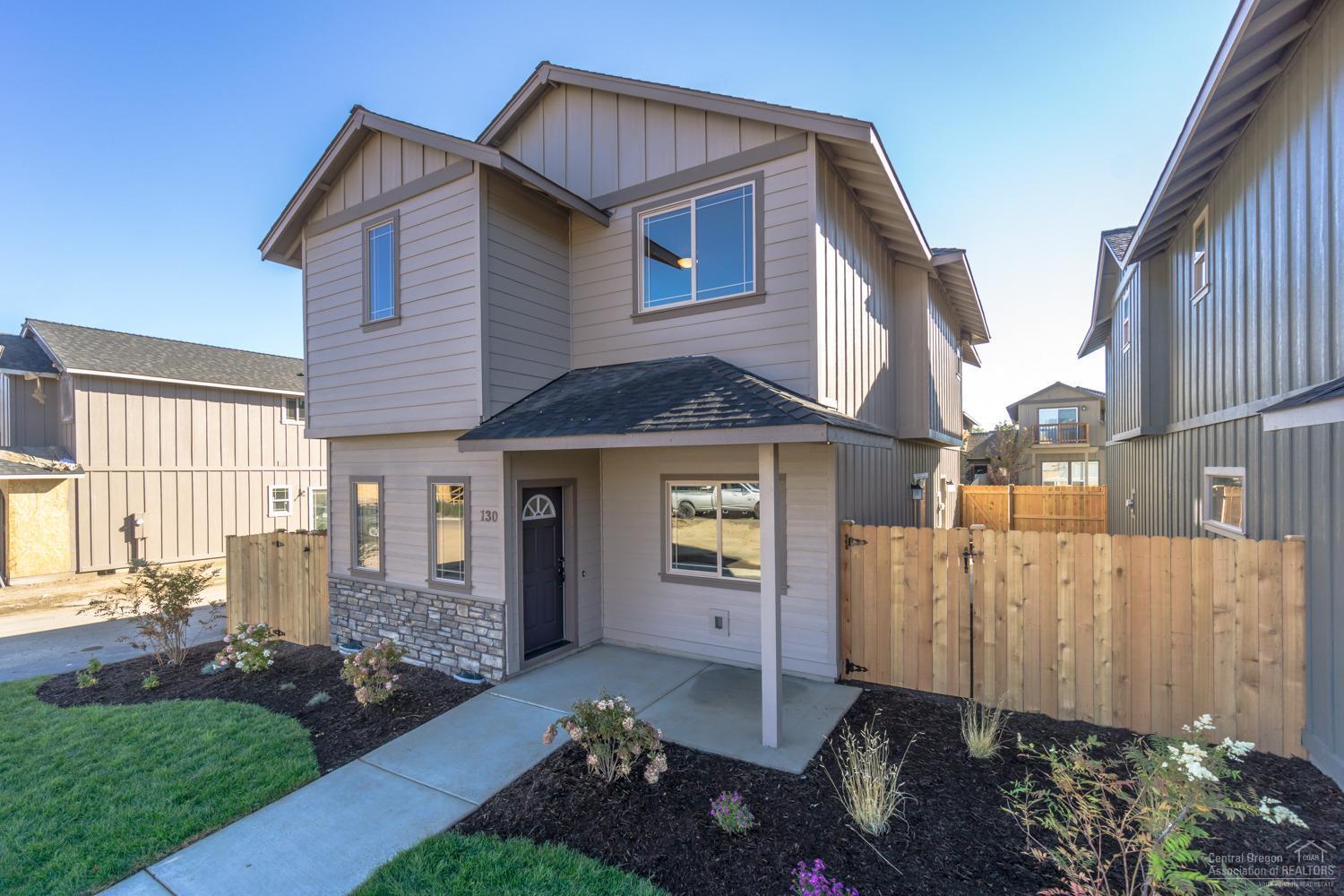 Birch floor plan in one of Redmond's premier neighborhoods. 3 bedroom, 2.5 bath, 1,756 sf of living space including upstairs loft. Lg great room w/fireplace open to Dining & Kitchen w/eating bar. Knotty Alder cabinets, Quartz slab counter tops, Stainless Energy Star appliances. Gas forced air w/high efficiency furnace & A/C. Double car garage. Front & back landscaping w/auto sprinklers, fully fenced. 11 other floor plans available - Model home @ 3095 NW Alder Pl Thu-Mon, 12-5pm