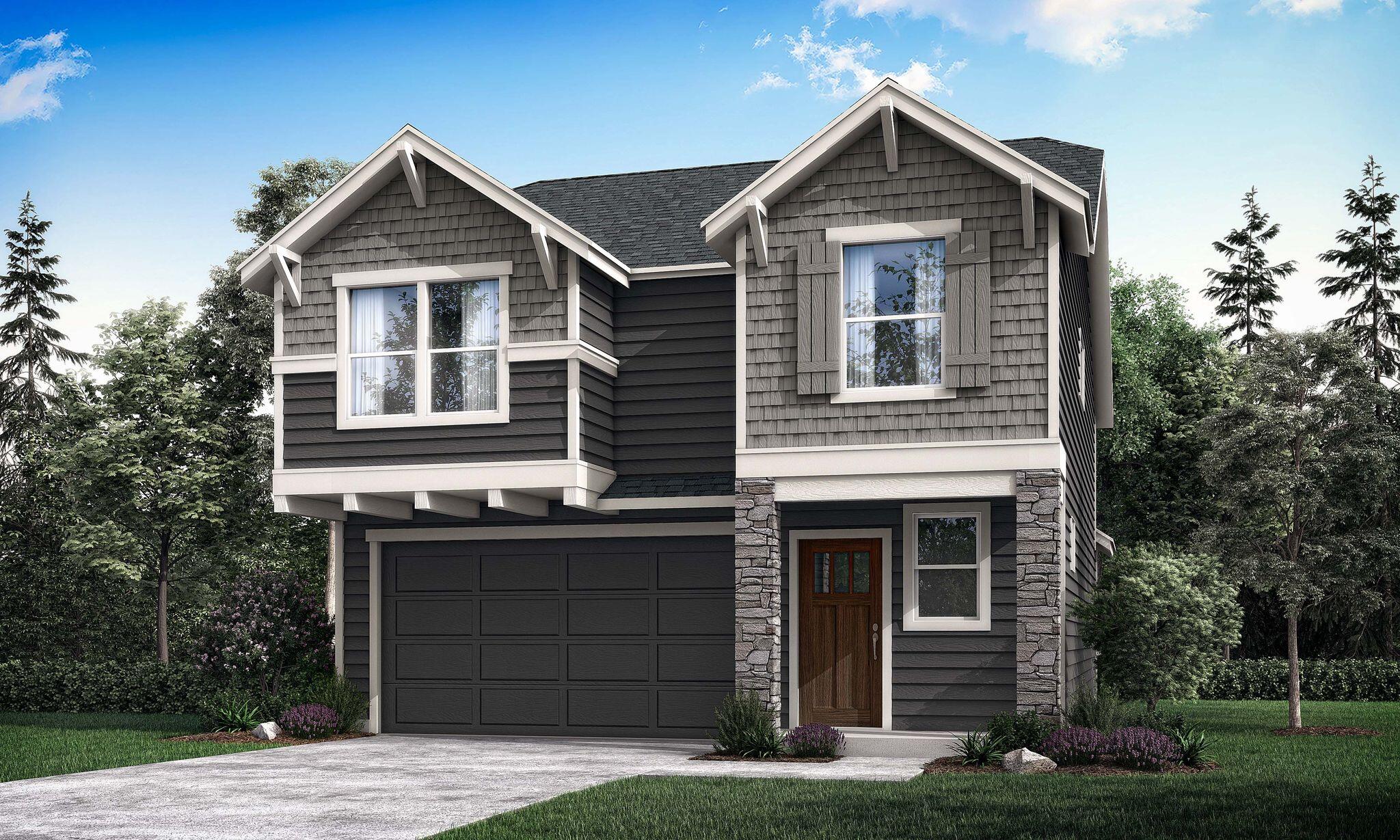 Welcome to this stunning new construction home on the prestigious Eagle Point Golf Course, offering breathtaking views right from your backyard. This spacious 4-bedroom, 2.5-bathroom home boasts an open floor plan with a large kitchen, perfect for entertaining, and a bright great room that seamlessly connects to the outdoors. Enjoy the convenience of a dedicated office space for work or study, along with a pantry for extra storage. Take in the golf course views from the primary suite, which includes an oversized en-suite bathroom, and the additional bedrooms offer plenty of space for family or guests. With modern finishes and prime location, this home combines comfort and style in one perfect package. Floor plans are computer generated and actual construction may vary. Pricing, dimensions, exteriors and specifications are subject to change. Plans and finishes vary from one neighborhood to another.