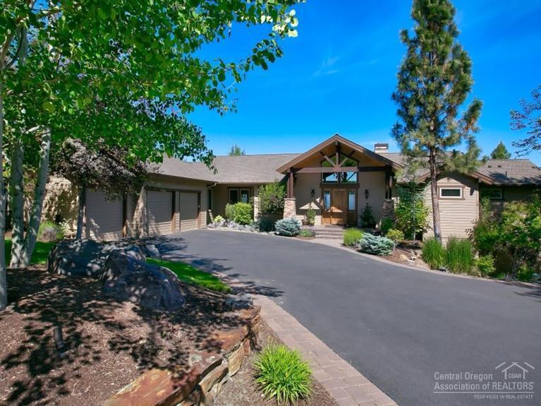 Breathtaking from the expansive Cascade Mtn Views from every room to the stunning finishes that were put into this Gary Norman built home up on Awbrey Butte. Beautiful walnut floors throughout the main level, Alder Cabinetry, Granite slab, Wolf Double Oven Range, complete smart home controlled by the touch of your phone. Lower level has bonus room with reclaimed barn wood, bedroom with en suite, theatre room with gorgeous barn doors, office plus 1300 bottle wine cellar. Simply exquisite.