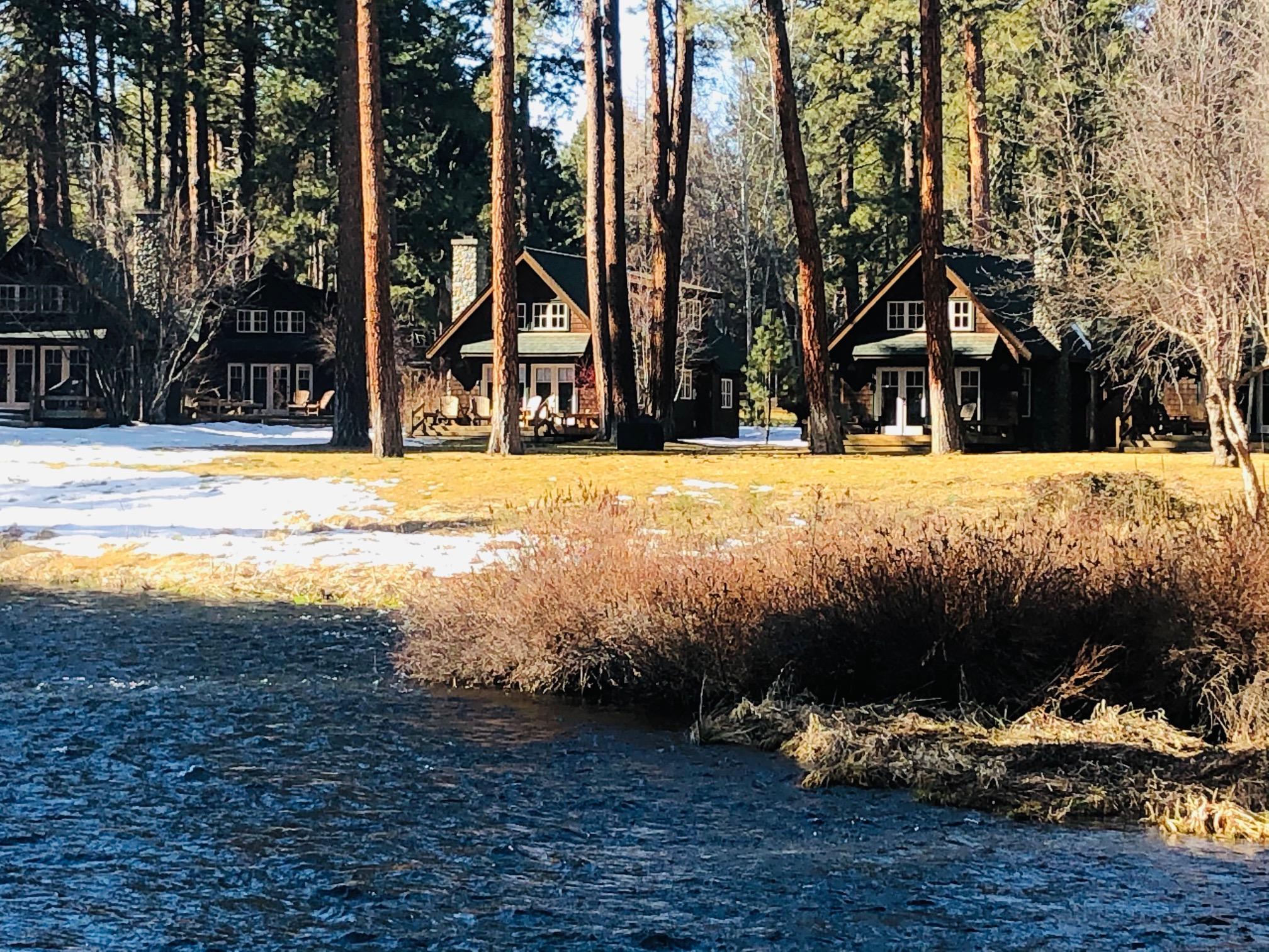 Welcome to a very special place 'Metolius River Resort' ON the Metolius River. This deluxe cabin has the finest in upgrades, granite slab countertops, custom cabinetry, river-rock fireplace, pine accents along with smooth-textured walls, and includes a TOP OF THE LINE furniture package. No expense was spared in creating a beautiful and inviting place to warm up by a cozy fire or sip wine on the deck just feet away from the lazy river and amongst the whispering pines; this cabin is the PRIDE of the fleet in it's small community and has a premium location. Just a short walk to the general store, Hola Restaurant, trailheads, and more! Maybe the best part....this vacation property can pay for itself! As part of private vacation accommodations excellently managed and maintained--this cabin is offered to discerning guests, making this a smart and great investment.