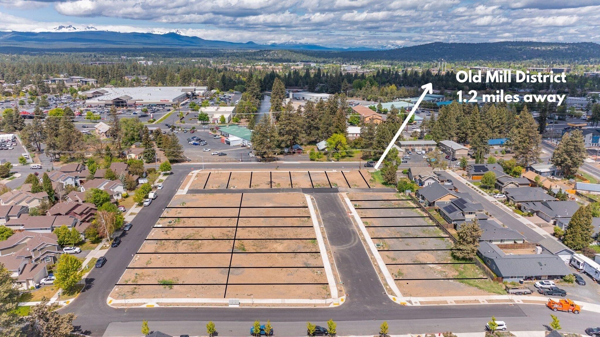 28 lot ready to build subdivision for sale just 1.2 miles from the Old Mill District in Bend.
Streets, gutters, utilities and are already in. Lots can be combined for mutifamily products.
Contact your favorite real estate professional for plat map, as builts and more.