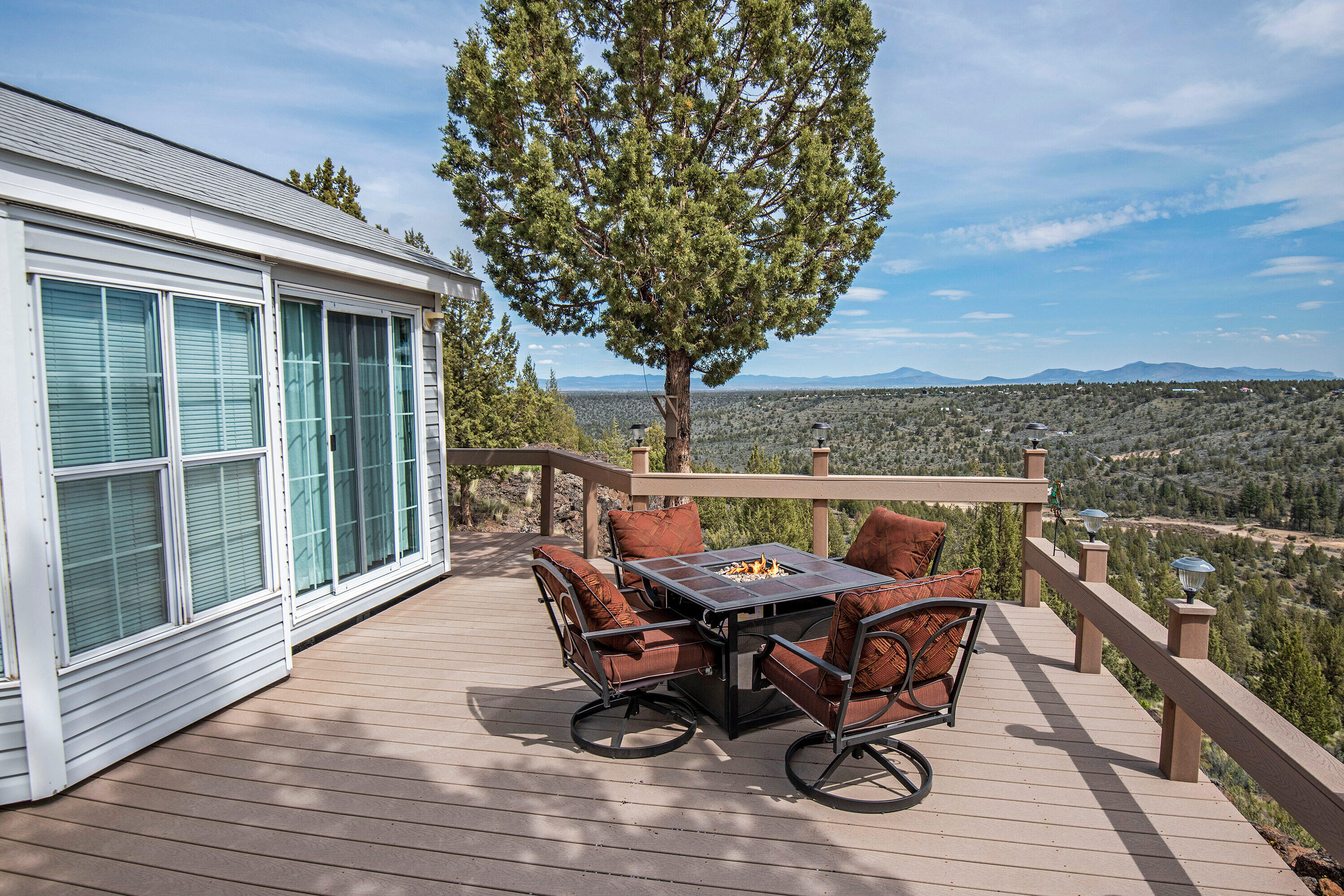 Located in Three Rivers Landowners Association an off grid community with private access to Lake Billy Chinook and many recreational opportunities for an outdoor enthusiast. A 5.1 acre property on rim with fabulous views of cascade mountains, culver city lights Smith Rock and aerial views of the community. Features a 32x36  stem-wall constructed shop with concrete floors and two fourteen foot roll up doors. Near the rim is a  clean park model with deck to enjoy the views. Property also has additional storage sheds , bathhouse  which is perfect after long days on the water and for use by guests. Septic installed, solar installed with inverter and generator and gravel driveway with extra parking  which could be used for guests or additional campsites. This place is all ready for a new owner to live and join the lake life this summer!