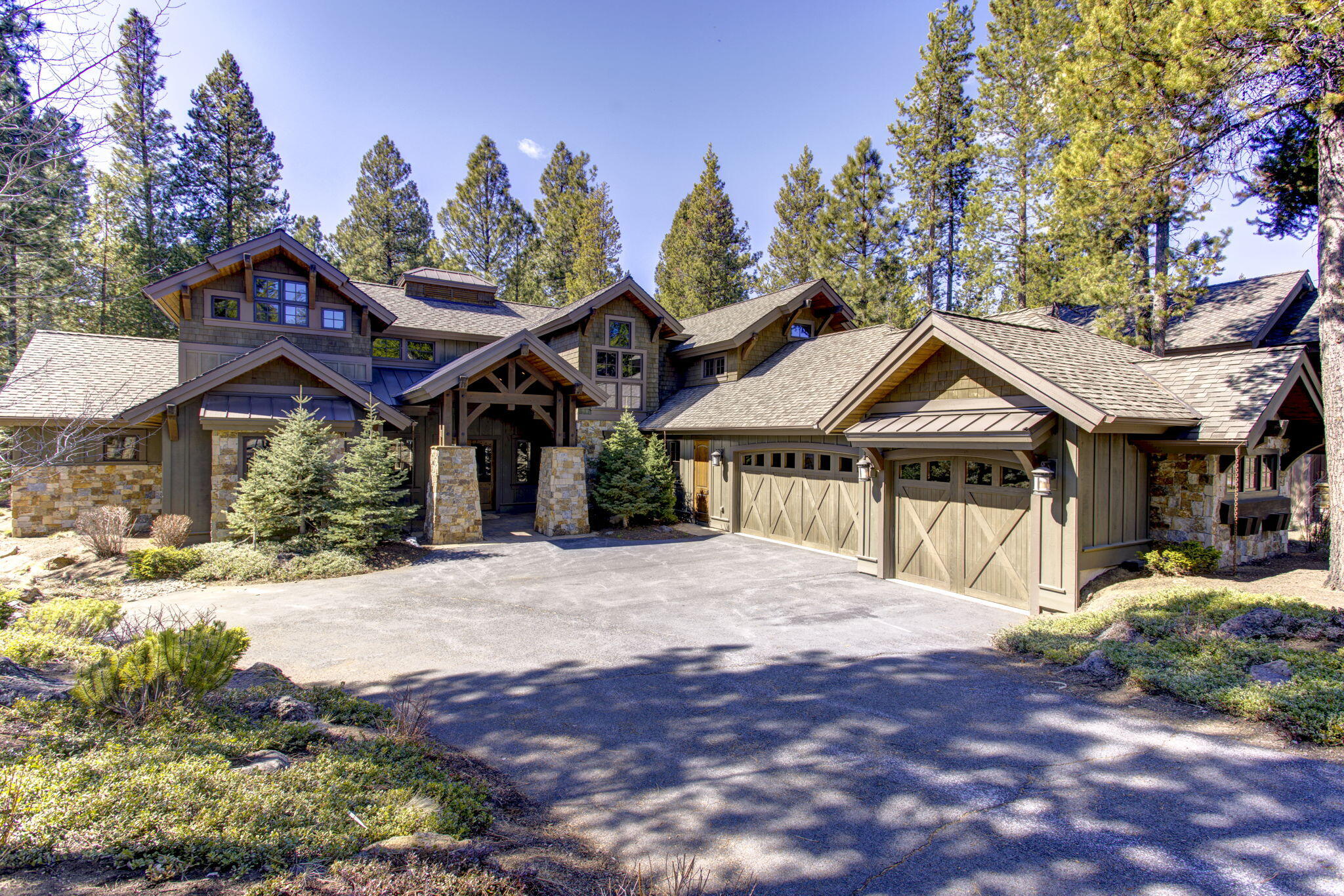 Nature Meets Luxury in Caldera Springs
Beyond the ordinary lies a haven of luxury, a place where architecture and nature converge. Meticulously, crafted this architectural find, positioned on .34 acres captures a panorama view against  Sable Rock Park, the pond and a meandering stream. The residence boasts floor-to-ceiling wood trimmed windows, solid wood beams, floors, built in cabinetry and doors. The gourmet kitchen features chiseled-honed solid granite counters, copper Farm sink, built-in Miele espresso machine. The Master Suite is a sanctuary with Sable Rock views, spa like bath all bathed in sunlight. Two additional exquisite Guest Suites offer ample privacy, blending luxury with comfort with one on the main floor. Two additional bedrooms included upstairs as well. Unwind and entertain with this expansive bonus room including a dry bar, refrig, and large screen TV. Outdoor living includes Hot tub, built in BBQ and firepit. Furniture and furnishings included.