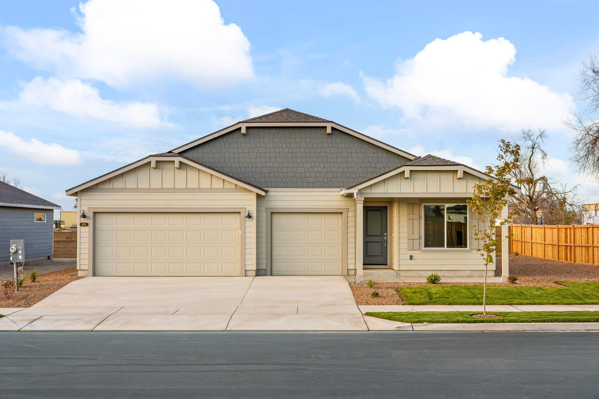 Welcome to the Hope floor plan, built by award winning builder, MonteVista Homes! This home offers a beautiful open floor plan with easy flow through the kitchen, dining and great room. Complete with 4 bedrooms and 2 full bathrooms within 1906 SF. Enjoy the quartz countertops in the kitchen and bathrooms, vaulted ceiling, 3 car attached garage. EST. Completion: Late October. Home has AC and backyard landscaping included!! Please reach out to listing agent about Builder Incentives.