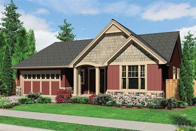 New construction, single story Ochoco plan by Hendrickson Homes, award winning builder. Exceptional finishes include upgrades at kitchen, SS appliances, hickory hardwood floors, designer lighting & fixtures, 8' solid alder doors, wood wrapped windows & sills, quality cabinetry w/ soft closing hinges, enhanced landscaping, 3-car tandem garage. Neighborhood has 40 ac open space, natural meadow, parks & trails. Estimated completion September 2014.