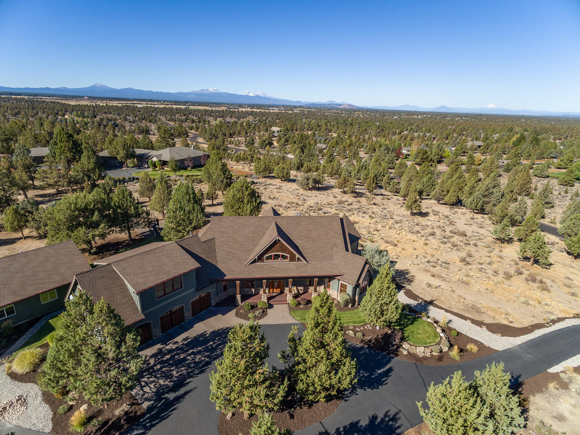 Welcome home to desirable Conestoga Hills. The moment you enter this gorgeous craftsman home you will be in awe of the authentic attention to detail and
custom wood work. Incredible mountain views with plenty of privacy and space. Stunning hardwood floors throughout. Chef's kitchen with gorgeous cabinetry
and granite counter tops. The large island, bar seating, breakfast room and dining room are perfect for entertaining. Gorgeous great room with beautiful
woodwork, built ins and vaulted ceilings. Luxurious main floor master suite with walk in closet and additional laundry. Light, bright office allows for single level
living. Upstairs features a Jr suite, 2 guest rooms, loft area and spacious bonus room. Easy access to a tiered deck for dining or relaxing around a fire pit or in
the hot tub. Manicured yard blends with natural landscape to create a lovely oasis minutes from town. Attached triple car garage and a separate 2496 SF shop.
This home is a true masterpiece, not to be missed!