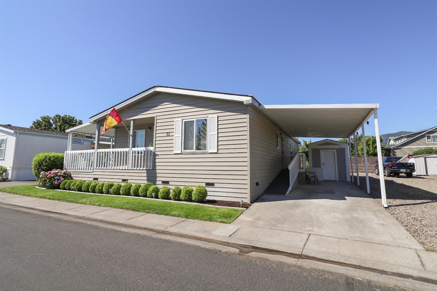 This lovely double-wide manufactured home is priced right and is ready for you to move to your desired location. The seller has reduced the price considerably due to the fact that the buyer must assume the cost of moving the home and setting it up at the new location. - Very clean and well kept home in Candlewood 55+ Park! 2 Bedrooms plus family room and office. Definitely shows pride of ownership, both inside and out. Home has lots of natural light with vaulted ceilings and skylights. Both bedrooms have walk in closets.