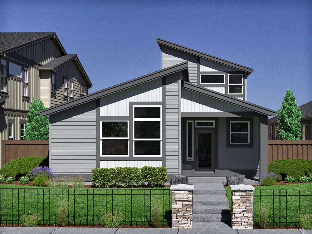 Live near a community Park and front to a trail system in the completed home on #319 with one of the most desirable plans in Petrosa.  The expansive Everett detached home boasts the primary bedroom on main. This home is built by quality award winning Pahlisch Homes in Bend OR.  You will love the open concept kitchen/dining/great room with cozy gas fireplace and vaulted ceiling plus loft upstairs!  Quality finishes include: tankless HWH, 6'' baseboards, stained shaker style cabinets, Quartz counters throughout, tile shower, stainless steel appliances, luxury laminate plank flooring throughout main , floor, bathrooms and laundry, gutters, fencing AC and much more.   Photos are of similar floorplan in different community, specs vary. Homeowners and residents will have access to a full spectrum of private recreational amenities including swimming pools, parks, green spaces, and paved paths. Model home is open Daily 12-4pm.
