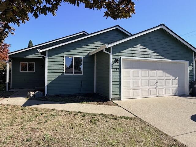 Almost like new and ready to move-in! New interior and exterior paint, New flooring throughout, New vanities in both bathrooms, new toilets, hardware, light fixtures, etc. Also, a completely new kitchen, including cabinets, granite and appliances. Small front porch with a large covered patio in the rear. Ready for you now!