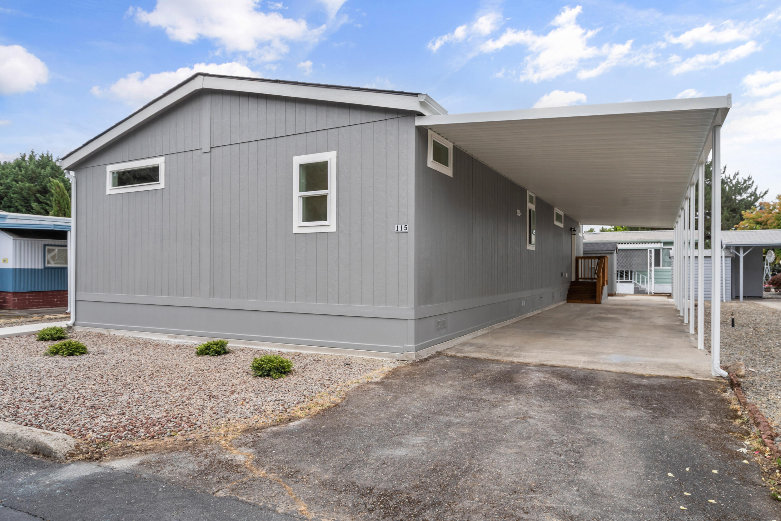 PRICE REDUCTION! Welcome to the peaceful yet exciting Rogue Lea Estates! This 55+ community is conveniently located along the bank of the Rogue River in Grants Pass and offers two ponds, an active clubhouse that includes a library, event hall and a fun loving game room. This new 2025 Fleetwood Evergreen manufactured home is nicely sized at 1,546 sq/ft and features 3 bedrooms and 2 baths. The spacious open concept layout flows incredibly well throughout the entire home and the kitchen is an absolute dream! If you love a kitchen with tons of storage, an enormous island, beautiful backsplash and a farmhouse sink then this is something you definitely don't want to miss! This wonderfully appointed kitchen also includes a full appliance package. This beautiful home is priced to sell fast, so schedule your appointment today before it's too late!