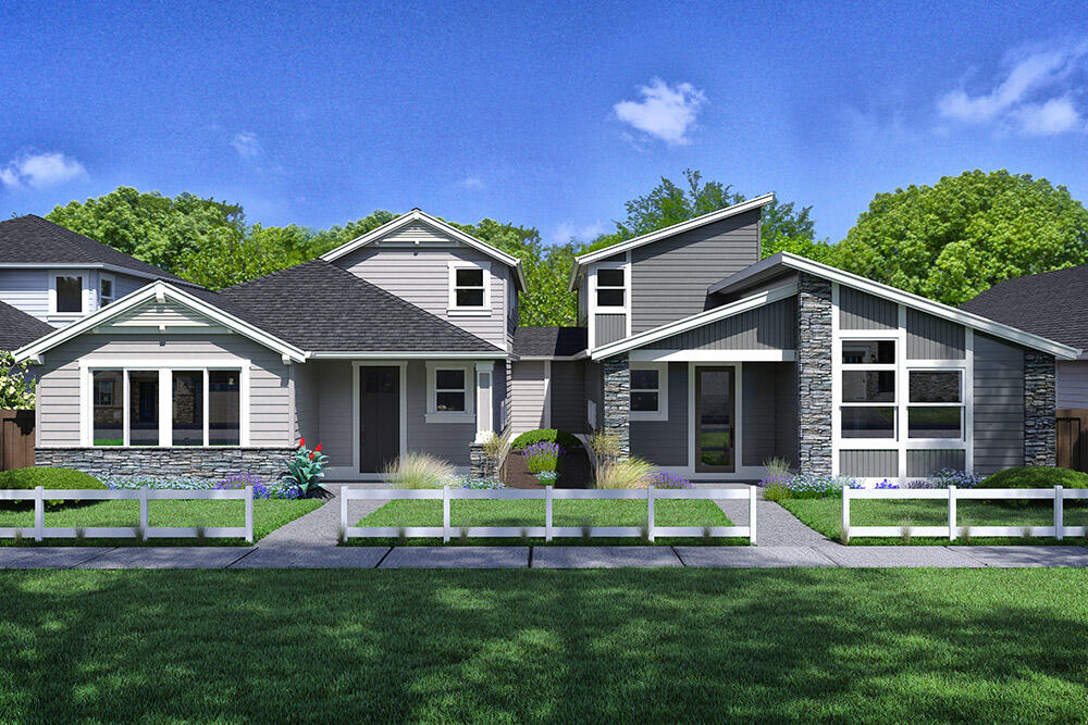 Come and explore the stunning Aspen Townhome floor plan located on lot 72 at Collier, an exquisite community inbuilt by the award-winning builder, Pahlisch Homes. This gorgeous townhome is a modified version of our highly sought-after Everett model, the same model as the popular Treeline model home. As you enter the home, you will be greeted by a welcoming foyer that leads you to the main living area. The highlight of the home is the main floor primary suite including heated bathroom floors, which offers a peaceful and private retreat from the hustle and bustle of everyday life. Upstairs, you will find a generously sized loft area that can be used as a second living space or a home office. Collier is a community located amidst the lush pines of NW Bend with easy access to shopping and dining options. The community also boasts miles of trails for outdoor enthusiasts, with the beautiful Shevlin Park located just a few minutes away.