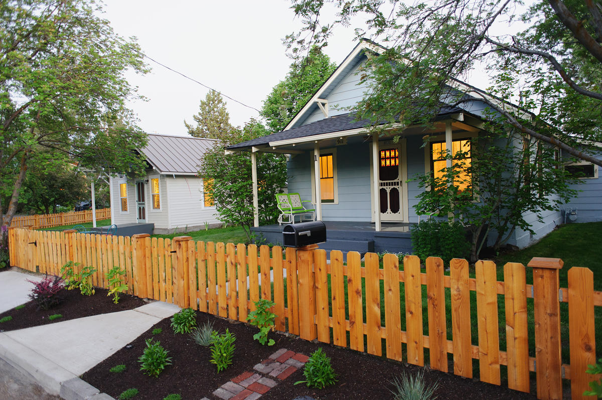 This kind of property only comes around once in a blue moon. A perfect location, close to downtown, Old Mill, Galveston & the river. These 3 charming cottages are located on a large corner of Bend's popular west side (on 2 separate tax lots). All 3 are longstanding, popular vacation rentals W/ transferable permits. 
The Mill House is the largest of the cottages W/ 2 beds, 1 bath, sunroom, large living room, & kitchen. 
The Sparrow House also has 2 beds, 1 bath, a large kitchen.
The Arrow House is a studio cottage, with ''best use of small space''. This cottage is complete W/ a little kitchen, a bath, a king size bed, & sitting area.
Lovely outside area fully fenced W/ fire pit, BBQ's, hot tub, outdoor shower & herb garden.  3 Car detached garage W/ RV Parking.
The guests say it all: ''Everything about this place is well thought out. Walking distance to downtown, to coffee, to great food.  Tastefully decorated with a great mix of modern and vintage. The beauty is in the details.