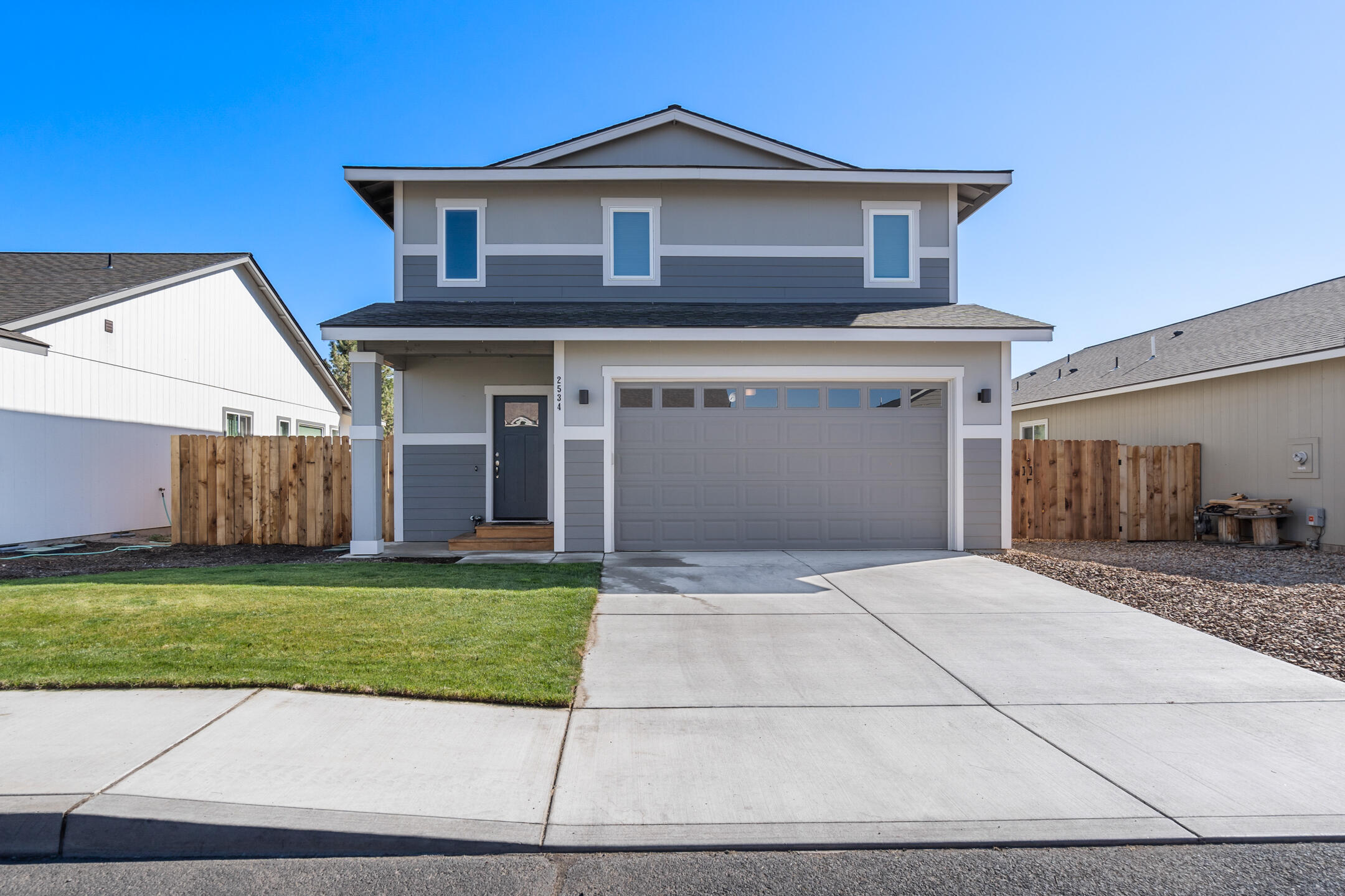 Great home located in Mckay Meadow. Built in 2019 this open concept 3 bed 2 1/2 bath home is move in ready. Spacious master suite with large walk-in closed, double vanity. Laundry is located upstair by the bedrooms. Landscaped front and back with private fenced back yard
