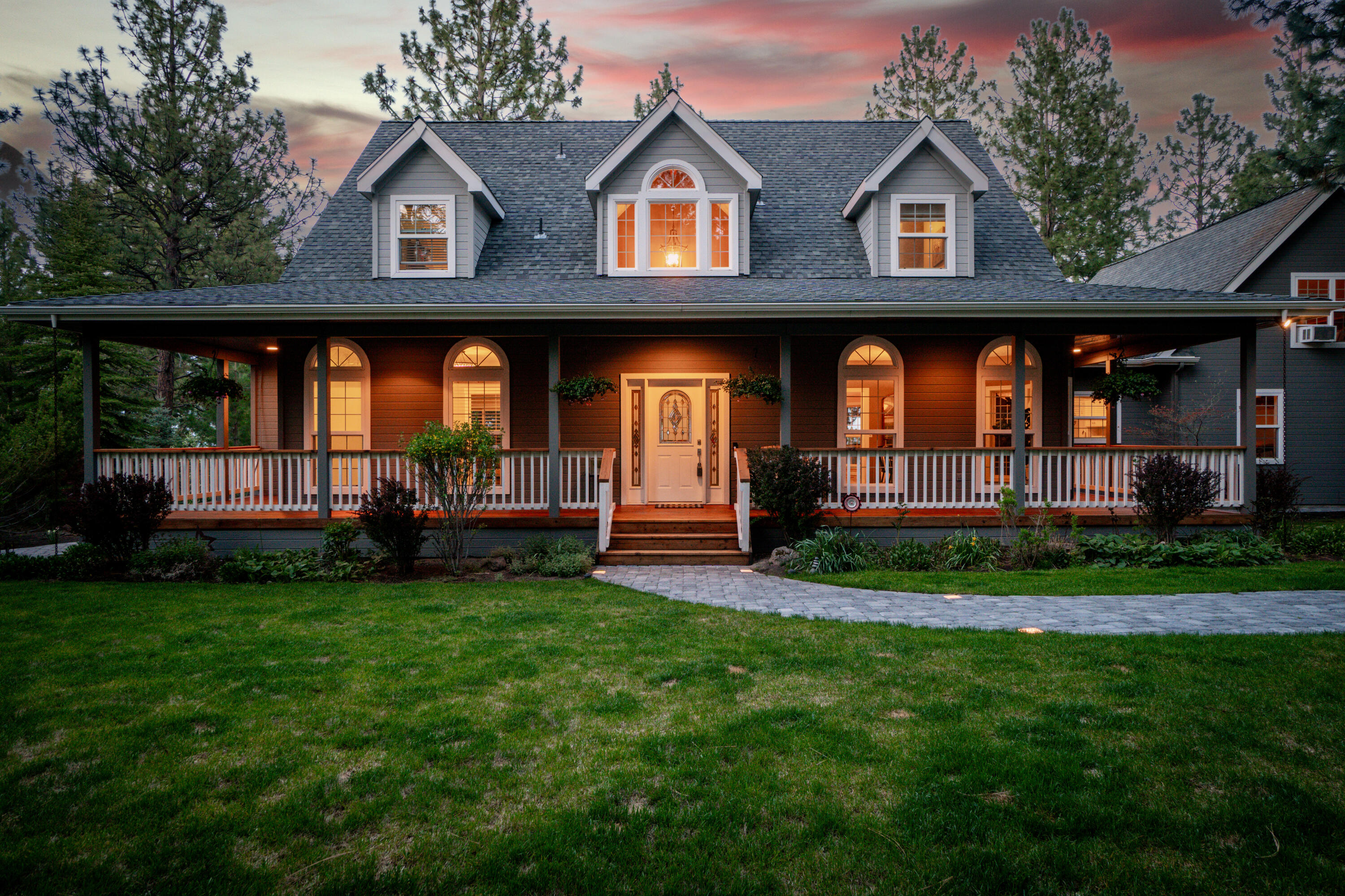 This freshly updated home sits on a large .92 acre lot which offers the space and privacy you have been looking for to embrace the westside living on Awbrey Butte. Comfortable living with the primary suite on the main level, and two additional bedrooms and a full bathroom upstairs, plus a large bonus room/den/office or 4th bedroom over an oversized double car garage. Both bathrooms fully remodeled, and updated kitchen with stainless steel appliances. Open living area provides an abundance of natural light and stunning views of the city lights at night. Enjoy your updated primary en-suite with radiant heated floors, oversized walk in shower and double vanity. Off your primary bedroom, conveniently leads you to a hot tub spa where you can relax your day away. Additional upgrades include all new paver patios, walkways, parking area, and gas fire pit w/ heated pavers walkways in the front, Central vacuum, underground dog fence and so much more. Let the pride of this home shine through.