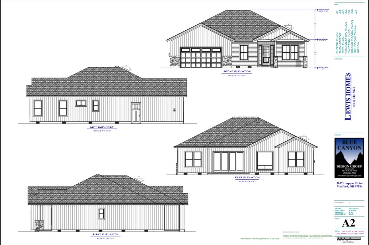 Marketing remarks: Stunning brand-new custom-built home located in a desirable East Medford neighborhood. This energy efficient home features an open concept, 3 bedrooms, 2.5 bathrooms, 10' high ceilings, beautiful finishes, hardwood floors throughout living areas, and abundant natural lighting. Great living room with a gas fireplace and large glass sliding door. Gourmet kitchen features custom cabinets, butlers pantry, oversized island, quartz countertops, tile backsplash, gas range/oven & walk-in pantry. Primary suite w/ceiling fan, attached bathroom with quartz countertops, tile floors in bathrooms, double sinks, tile shower, soaking tub & walk-in closet. Separate utility room offers tons of cabinets and a sink. high efficiency HVAC, upgraded insulation in the walls, subfloors, & attic. Covered patio, landscaping with an automatic sprinkler system and fencing. Finished 3-car garage. Great location near dog park, walking trails, pickleball courts, & more. Est Completion date 1/31/26