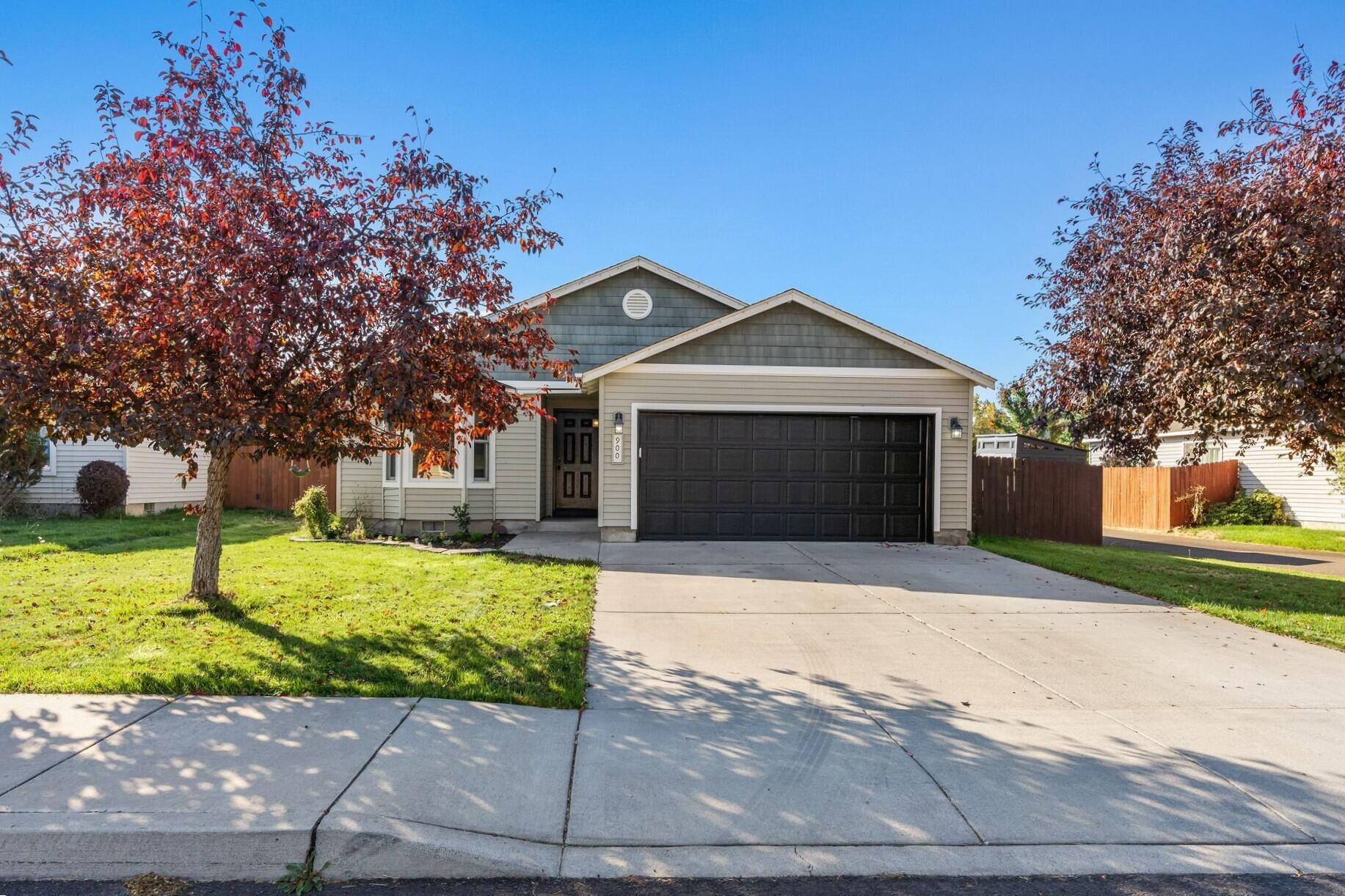 Situated in the quiet neighborhood of Pine Tree Meadows located on the NW side of Redmond sits this immaculate 3 bed, 2 bath single level home.  Entryway leads into the front great room area w/an abundance of natural light coming through the large bay window. Well-appointed kitchen & dining area ftrs breakfast bar seating & an ample amount of cabinetry/counterspace. Large family room w/cozy tile surround gas fp & recessed lighting w/sliding doors to the backyard & patio. Primary bedroom w/ensuite bathroom featuring step in shower also ftrs sliding door to 2nd patio. 2 add'l bedrooms share a full bath. Outside you'll find the perfect canvas for your own backyard oasis w/large deck, dual patios, & plenty of room for RV parking, future ADU potential, & more. Fully fenced, storage shed, landscaping/sprinkler system in front, double car garage, gas forced air w/ A/C, & plenty of room for entertaining. Only ½ mile away from Quince Park, schools & Dry Canyon. Easy access to Hwy 97 & downtown