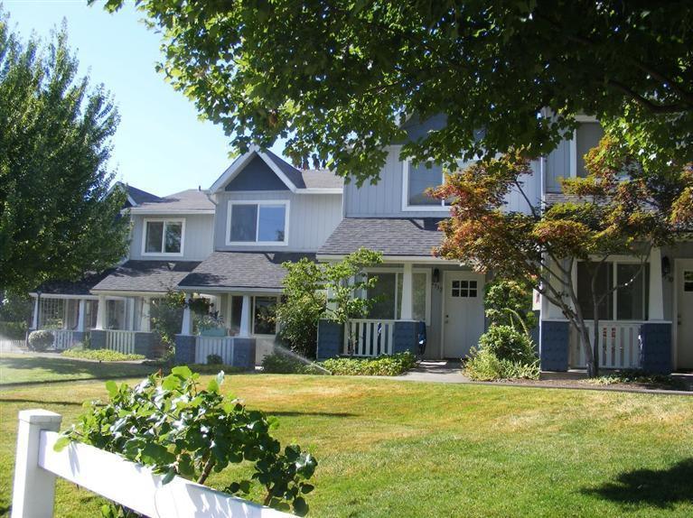 Lovely impeccably maintained, 10 unit apartment building with exceptional long-term rental history. Park like grounds, fruit trees, abundant parking and extra storage units. All but one apartment has a private fenced back yard / patio, and all have washer/dryers, 2 bedrooms, two baths.