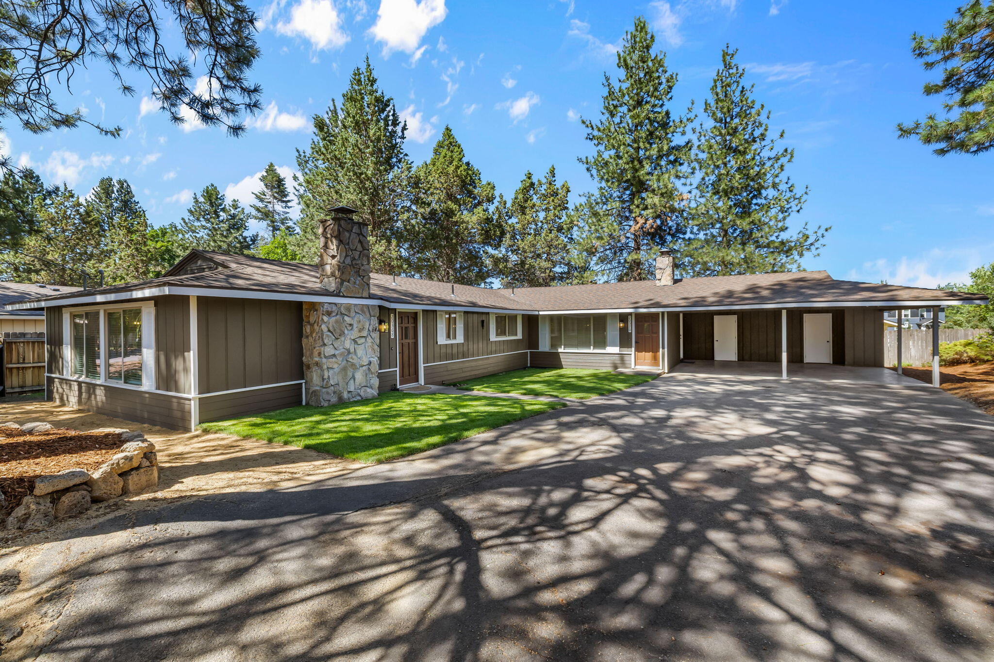 Discover an exceptional turnkey duplex offering comfort and investment potential! Each unit features two generous bedrooms and 1.5 baths. Inside, you'll enjoy brand new stainless steel appliances, custom concrete countertops, LED lighting, in unit laundry hookups and separate gas and electric meters. Outside on a spacious 0.29 acre lot, dedicated parking for both sides, and professional landscaping provides effortless curb appeal and privacy on a quiet residential street in the coveted Bend Golf Club neighborhood. Ideal for owner occupants who want to live in one unit and rent the other or for investors seeking strong rental returns, this property requires nothing but your move in. Experience the perfect blend of modern living and laid back Oregon charm; schedule your private tour today!

Seller is a licensed real estate agent in Oregon and holds ownership interest in this property.