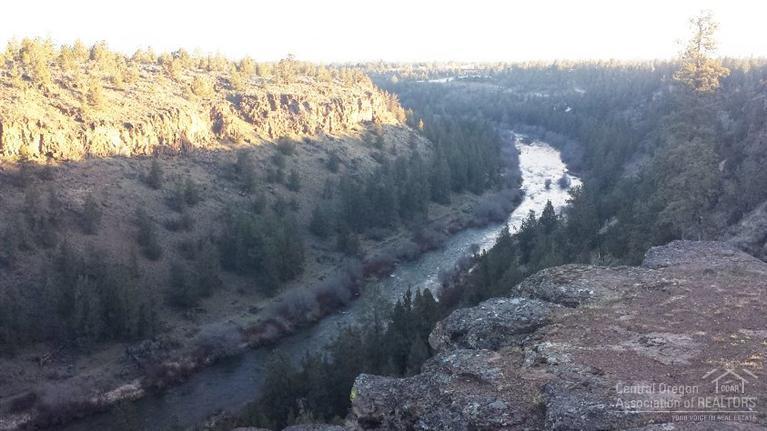 Fantastic Lot with River & Cascade Mountain views. A Large & rare buildable home site on the Eastern edge of the Deschutes River canyon between Bend & Redmond. All Utilities in place. Owner will consider carrying all or part on contract on approved credit.
