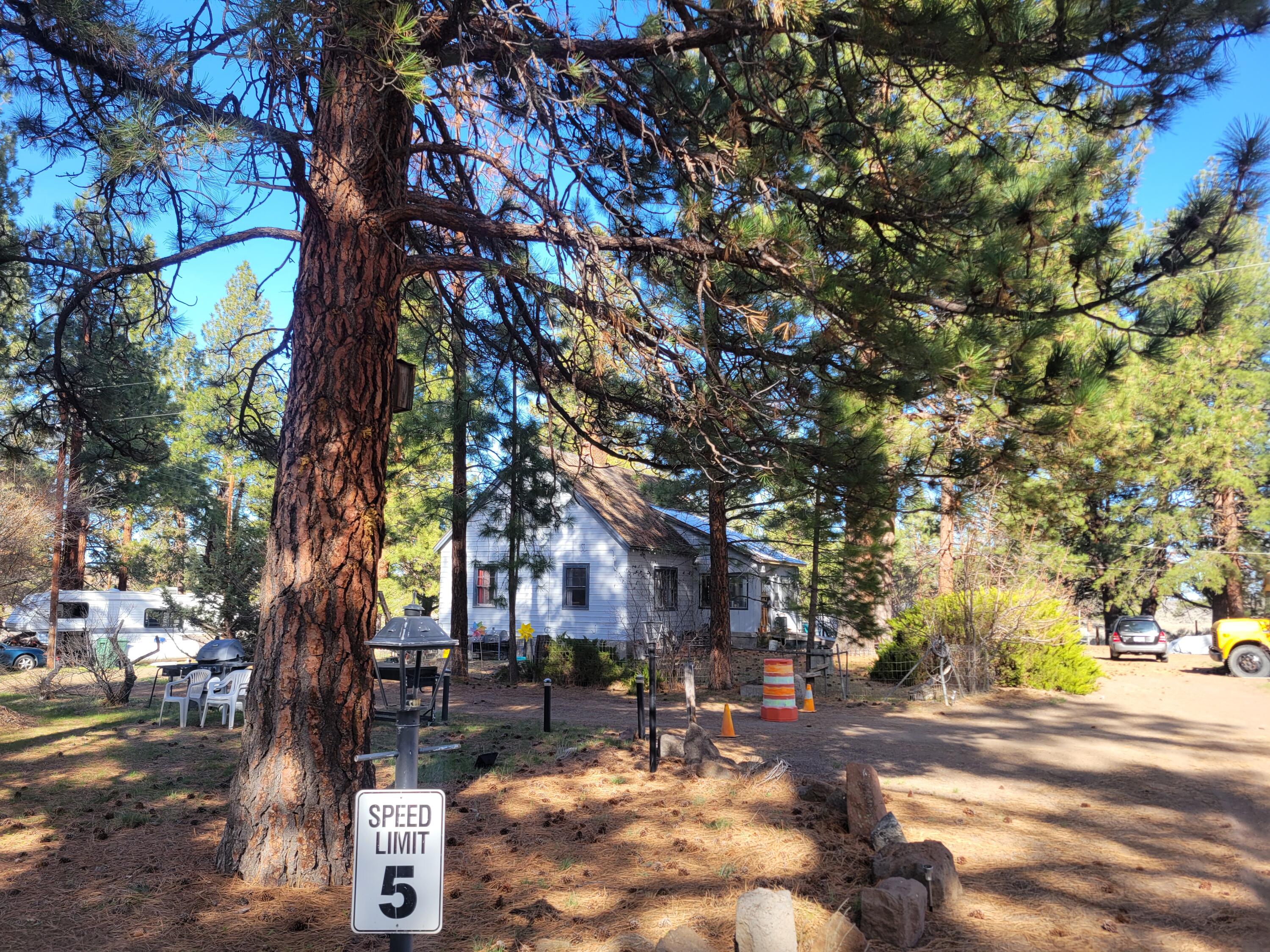 Rock Horse RV Park offers a rustic camping experience an hour from Bend, nestled among Ponderosa Pines at the edge of the Cascade Range and Oregon's Great Basin Desert. With its 60s hippie charm and relaxed atmosphere, this park is perfect for those seeking an escape with a touch of nostalgia.

Presenting basic amenities, including a selection of RV sites, a cottage, and essential facilities, it awaits an investor's touch to refresh and modernize. This is more than a campground—it's an opportunity to craft a unique destination that honors its eclectic spirit while inviting the future.

Positioned in a prime location, it's ideal for nature lovers and entrepreneurs alike, ready to become a jewel of the Pacific Northwest.