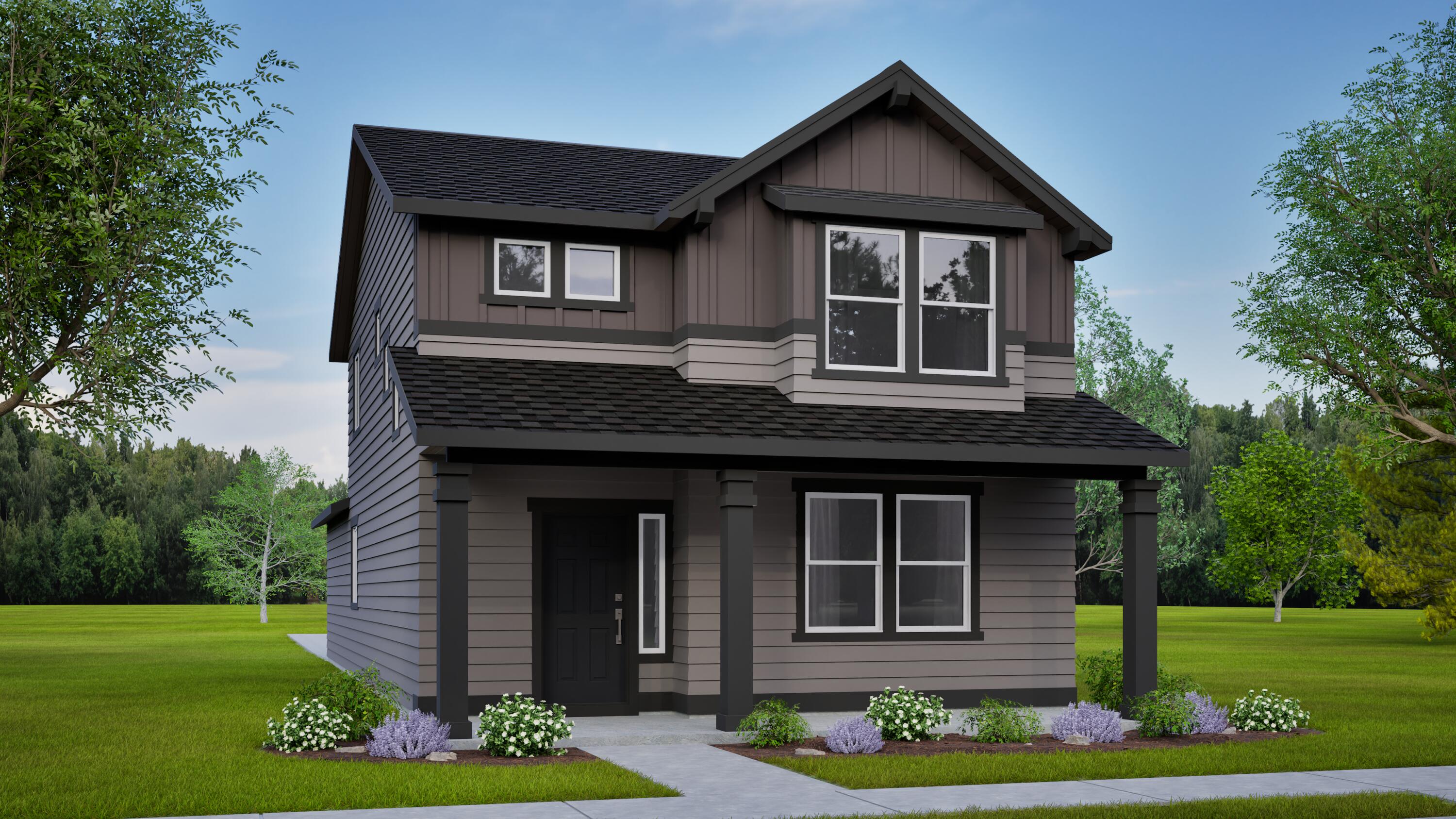 Construction is underway on this home! Great move-up opportunity maximizing space at an unmatched value for the square footage. The 1,621 square foot Jordan is a smartly designed townhome that is only attached at the garage. Very large, oversized 2 car garage with this home. The Jordan opens to a beautiful entry and spacious great room. Adjacent to the great room is a dining space flowing into an open kitchen with a large pantry with plenty of storage. For entertaining and convenience, the downstairs also includes a private powder room and pocket den that works well as a playroom or office. Upstairs, the home offers a main suite with two closets and dual vanity ensuite. A full secondary bath serves the two additional bedrooms, and a nicely located laundry room helps keep life organized. This home comes equipped with a charming gas fireplace, with plenty of upgrades, privacy fence and modern conveniences!