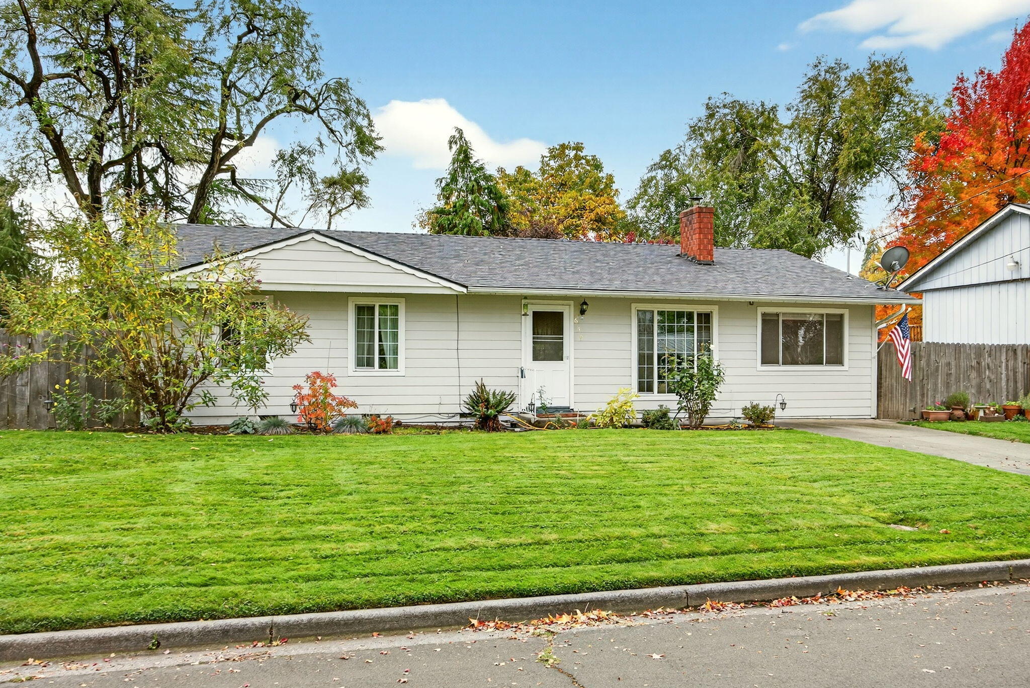 Charming home ready for it's new owner!
Built in 1961 and thoughtfully updated in 2017 with vinyl windows, laminate flooring, beautiful custom kitchen with HI-MACS counter tops, Pex plumbing & electrical panel.  New roof in 2016 .This 3-bedroom, 1.5-bath home blends classic character with modern comfort. New roof was installed in 2016. Inside open floor plan with wood stove insert. enjoy welcoming spaces perfect for everyday living or entertaining. The large back yard is fenced and landscaped, large deck to relax on.  Plus there are raised beds for gardening & storage shed.  This home is Move-in-Ready!
