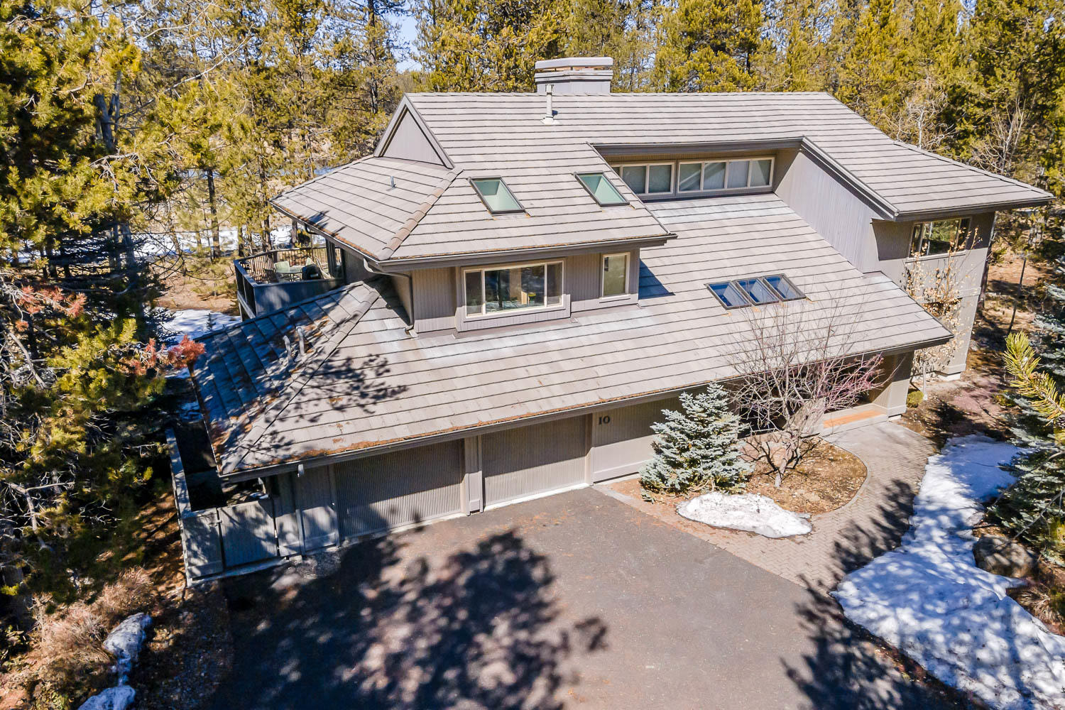 Stunning views of the Deschutes River from every room! Never before on the market, this meticulously maintained, custom-built Sun Forest home sits on a uniquely private lot in the heart of Sunriver. Disappear from it all down the long driveway to find your oaisis. Watch the river wind by and gaze out at Mount Bachelor from the wrap-around cedar deck. Thoughtfully designed, the upper level sits among the trees, maximizing natural light and the sweeping river views from the kitchen, dining nook, formal dining and great room with vaulted ceilings, a double sided wood-burning fireplace and picture windows. A peaceful sunroom, guest bedroom/office and full bath complete the level. The lower level also boasts lovely river views with a spacious master bedroom and ensuite bathroom, entertainment room with large wood-burning fireplace, 2 guest bedrooms and a guest bath. Opportunities like this are rare in Sunriver!