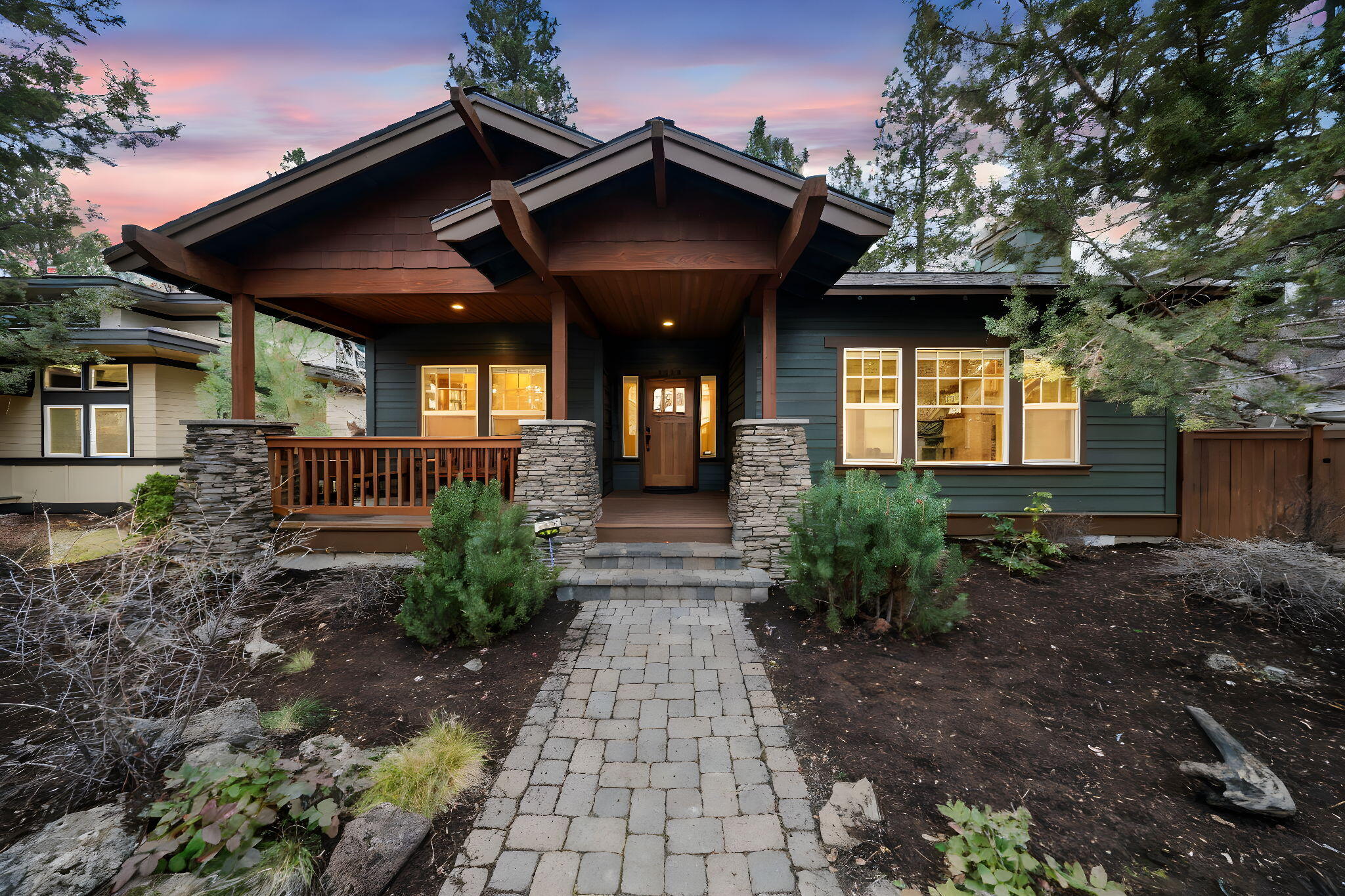 Accepting backup offers. This spacious 2868 sqft Craftsman style home is on .18 of an acre lot in highly sought after NW Crossing subdivision. The large primary ensuite is on the main floor, an oversized garage with epoxy coated floor, ideal for a home gym and toys, with an abundance of storage, a large bonus room that can be used as a game room or a 4th bedroom. Generously sized backyard with large trees, perfect for your own little forest. The extended driveway is excellent for playing basketball and has enough room to accommodate a full size van without blocking access to the garage with an EV charging station. Short distance to Compass park, all of the schools, restaurants, nightlife and all of the NW Crossing activities. This is a must see home!