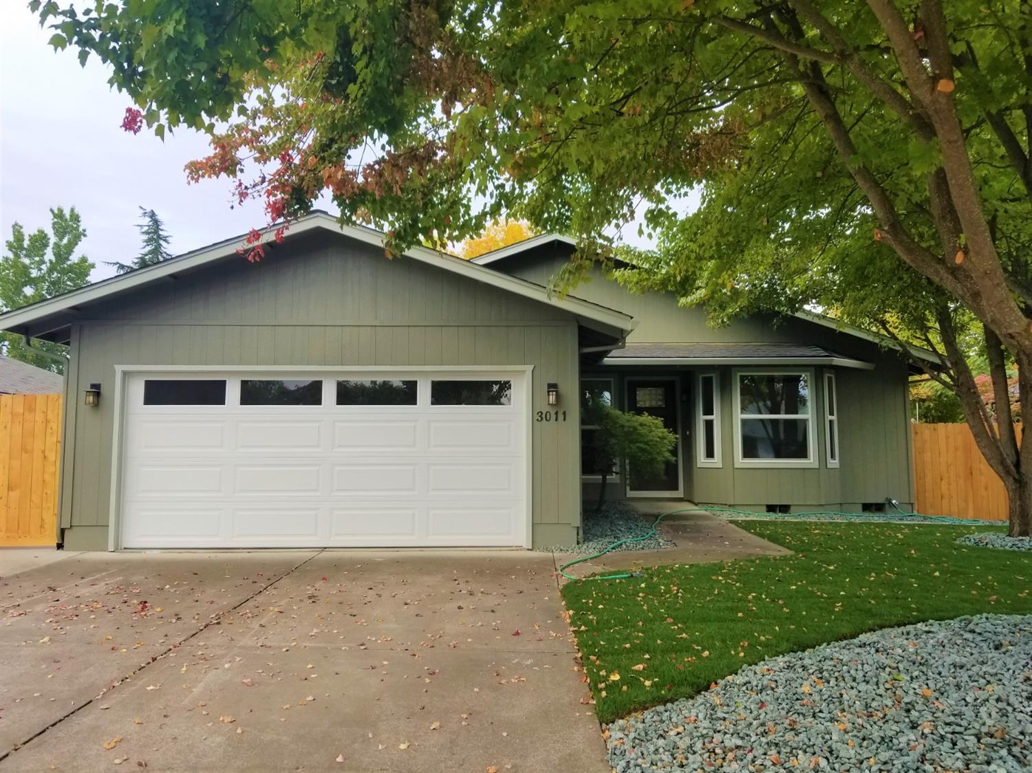 Updated home! Paint inside and out. New doors, fixtures and hardware, remodeled kitchen with stainless appliances and granite counters. Master Bedroom has its own bath with granite. Walk in closet is good size. New granite in guest bath. All new floor coverings, including beautiful wood laminate in the living areas. Extra large backyard and new landscaping in the front. Gated RV parking.