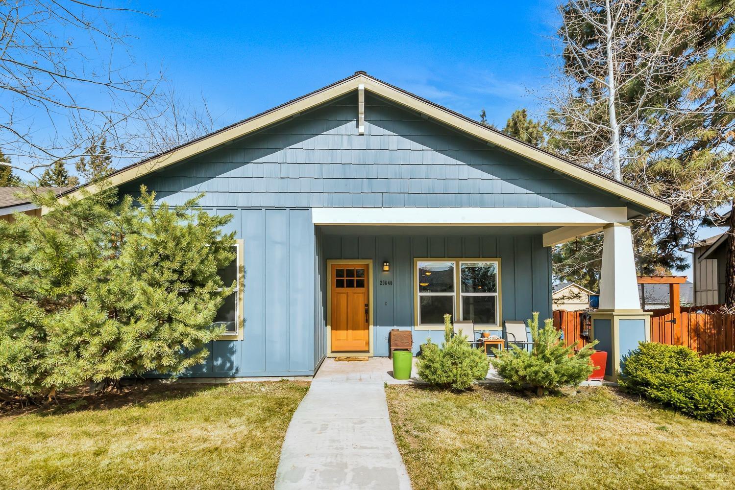 Charming single level craftsman home in Foxborough near neighborhood park. Interior features an open, great room layout with gas fireplace and generous kitchen complete with pantry. Additional notable features include: wood flooring throughout the home, landscaped and fenced yard, two car garage with alley access and air conditioning. The exterior was re-painted in 2010 and new fencing installed in 2014.