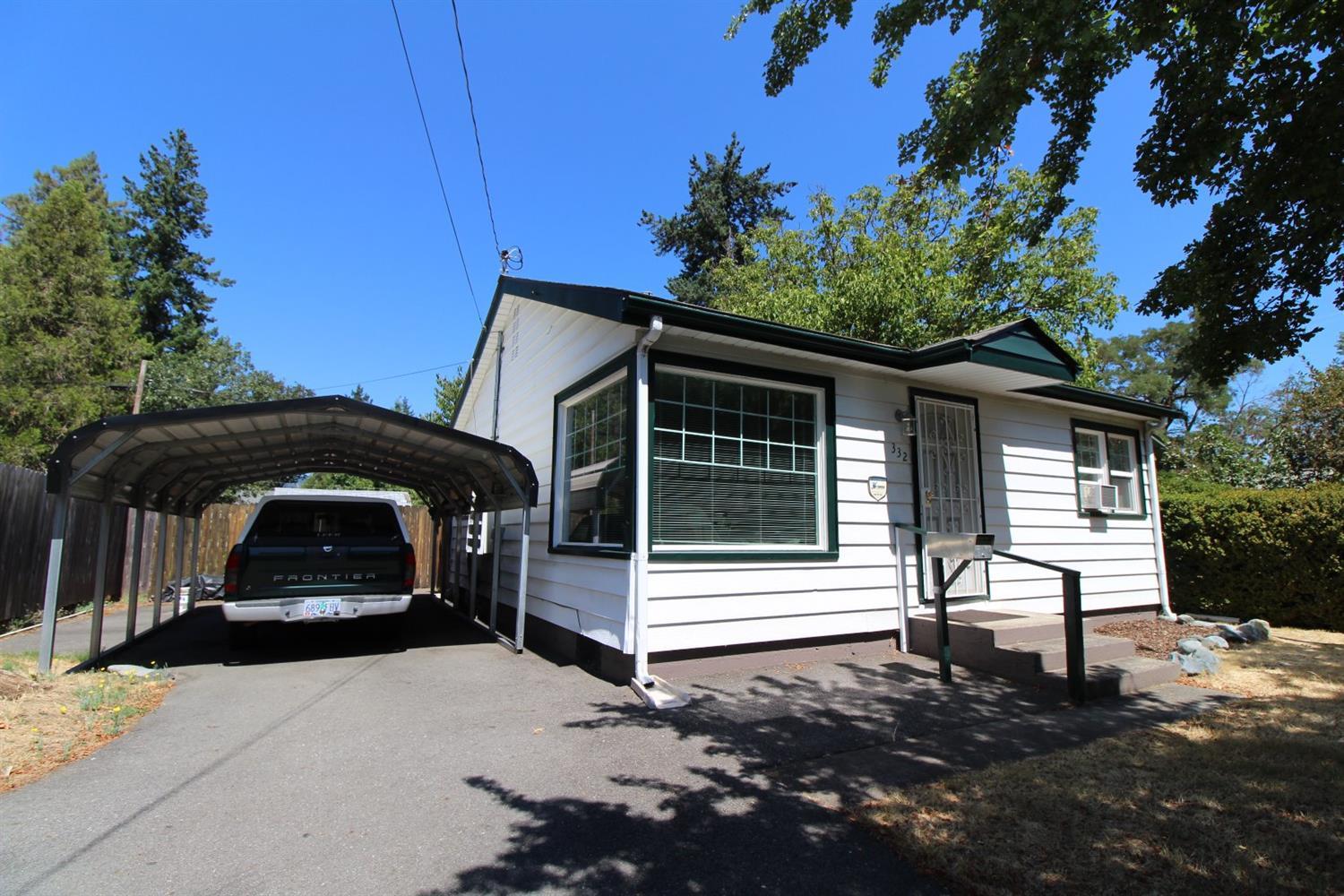 Great little starter home or rental property. The home has been very well maintained, with a new roof in 2018, newer aluminum siding & exterior paint, vinyl double pane windows thru out and original hard wood floors in the living room. There is a nice sized - fairly private back yard with a well established vegetable garden, 12x10 shed and a double gated fence to a low use alley way for vehicle access to the back yard. Make your appointment and come see this little gem before it's gone. All information is deemed accurate, but not verified. Buyer to do due diligence of the property.