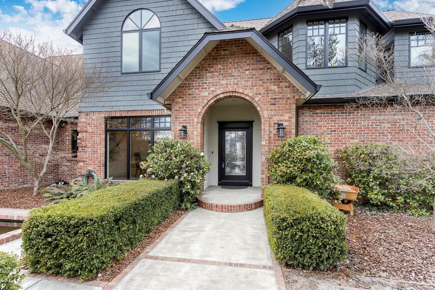 N.W. Contemporary Custom Home close to downtown Ashland; Privacy on 2.04 Acres w/TID Irrigation, Natural Gas, Spectrum Cable, Broadband internet, Solar electricity & Solar Heat for in-ground Salt Water Pool w/natural gas heater. New updates in 2017. Wood, stone/tile floors, Water featured entry, Japanese garden w/2nd water feature, stone/paver walkways w/walking bridge; Beautiful landscaping, fruit trees & garden areas. Fenced pasture; lg RV barn/shop w/unfinished room upstairs. Open kitchen w/dbl ovens, island, Wolf gas range, granite counters, Wet Bar w/wine fridge. Family rm w/French doors lead to office/den w/built-in bookcases. Outdoor covered sitting rm overlooking pool & landscaping w/ natural gas BBQ Grill. Main level master w/gas fireplace & French door to covered patio. Lg Walk-in closet, dbl sinks, soaking tub, dbl head shower plus water closet. Living rm w/built-ins, gas fireplace & French door to covered patio. Upstairs is 2nd suite w/2 bdrms & bath. Inside the UGB