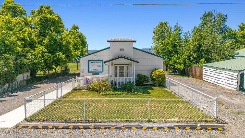 This property 1890 SF on 0.48 of an Acre is presently Truth Tabernacle. With Services at 10:00 AM and 6:00 PM every Sunday & Thursday 7:00 PM. No showings on Sunday or Late Thursday Evening. 
     The building has been well kept. Recently painted inside & out. Newer flooring, recently serviced heating system Natural Gas. Large Private Parking in Back of Building.