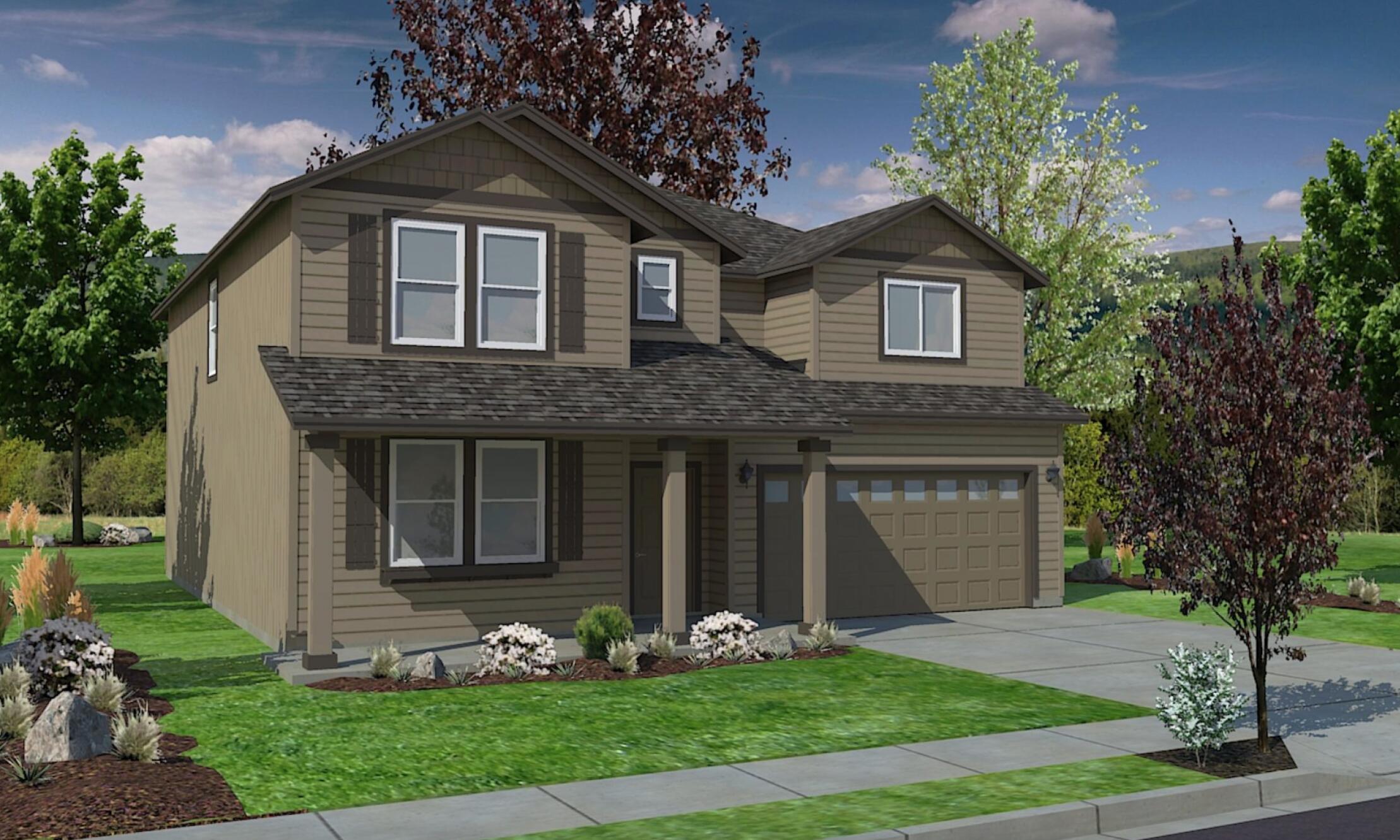 New Season, Big Savings! Get up to $25,000*. Contact us to learn more! Glen Vista is situated just half a mile from Riley Ranch Nature Reserve in beautiful NW Bend! A close drive to hwy 97 and the Cascade Village Shopping Center for all of your shopping needs. The Vale home is not only spacious, but provides ample storage options. The incredible storage space begins with the oversized garage and practical mudroom. This leads into the dining and kitchen area, which contains a large pantry, island and abundant counter space, perfect for entertaining or day-to-day life. The kitchen, adjacent to the great room features lots of natural lighting. The second level features even more space & storage, beginning with the versatile loft area that can turn into an optional junior suite. The expansive main suite opens with double doors and boasts a coffered ceiling. The main bathroom features a dual vanity, water closet, soaking tub and oversized closet. Fully fenced yard with front yard landscapin
