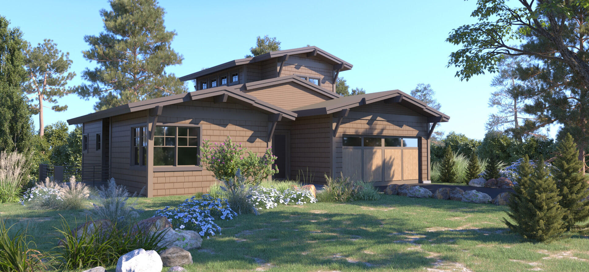Under Construction.  Completion scheduled for 3/1/2025.  Customize this 14th offering from Malace Homes in the beautiful Shevlin West neighborhood on the westside of Bend.  This stunning 2- story single-family home has 3 beds, 2 ½ baths will have a spacious open floor plan of 2293 sqft and 19-foot ceilings. Large fenced, backyard for your lovable furry friend(s).  8 foot interior doors, large view windows, full Dacor SS kitchen package, pantry, and quartz countertops.  2 outdoor decks, one covered deck on west side, and another deck on the south side with built in outdoor BBQ.   New owners will have Mt. views from primary suite, guest bed, living rm, and covered deck.  Neighborhood has direct access to Shevlin Park Trail system with miles of trails and river to stroll.  With modern amenities and classic detailed design, this home offers the perfect blend of comfort and style for its future residents.
