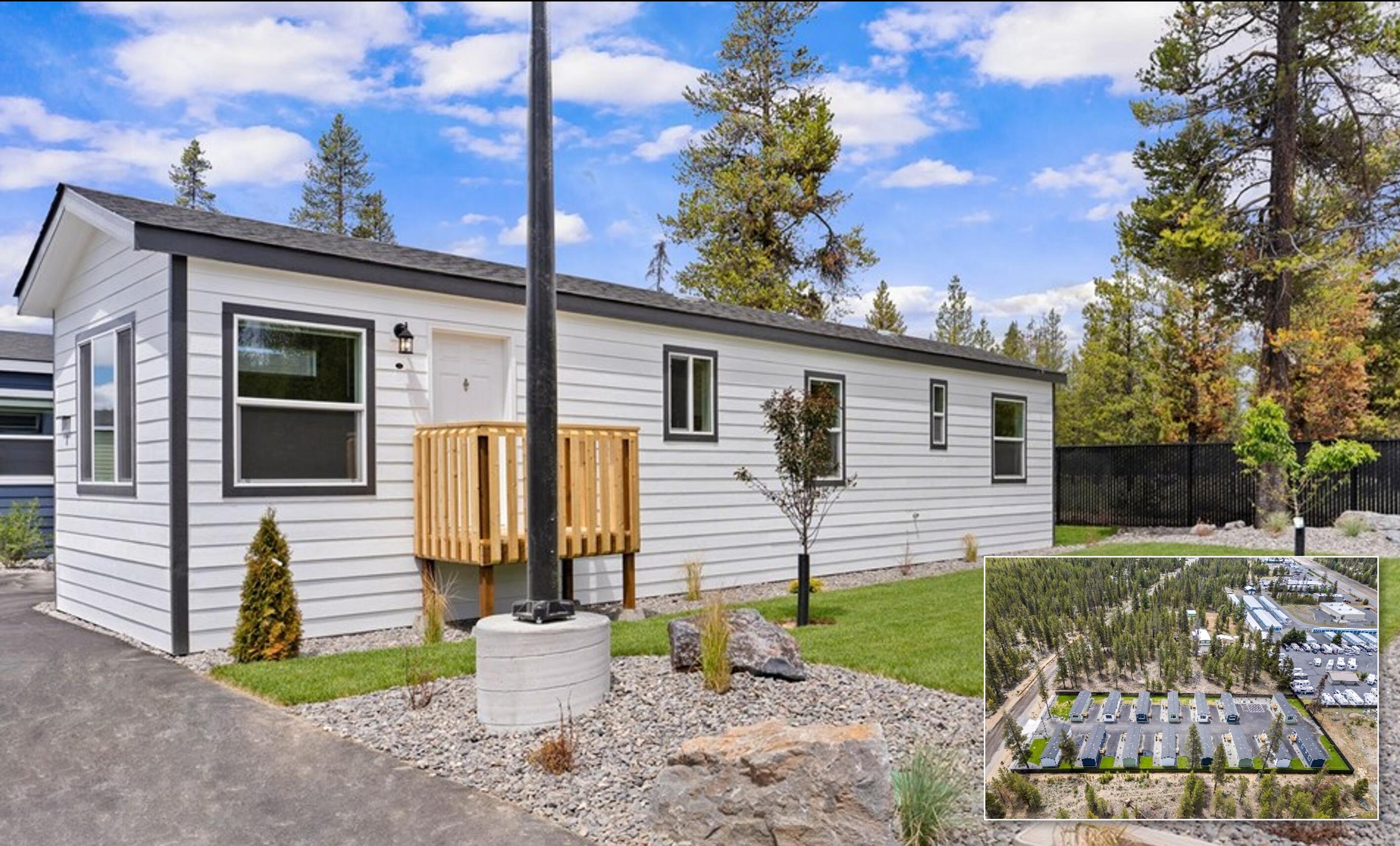 7.33% cap on actual income with great cash flow.

The Drafter Valley Modular Home Community is comprised of fifteen (15) total units completed in 2024. All units are 2bd/1ba units manufactured by Fleetwood Homes based in Wilsonville, Oregon. All units are property owned and fully set on individual foundations. The site is master metered for water and tenants are billed by third-party billing for water usage. Tenants also cover garbage, gas and electricity. Each unit includes one exterior tandem space for two-car parking.