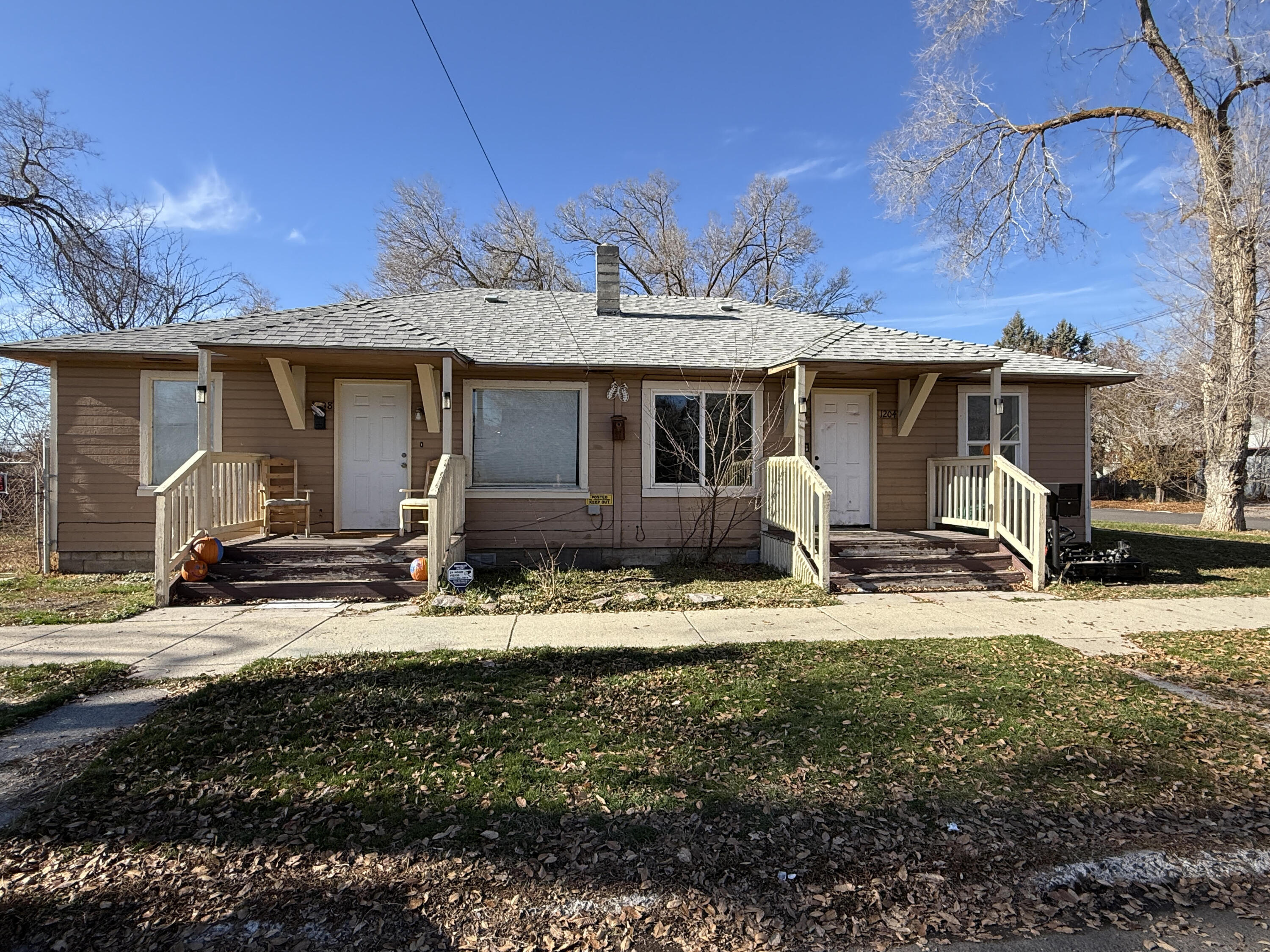 Fantastic investment opportunity! This duplex offers the perfect setup to live in one side and rent out the other, or continue as a solid income property. Both units are rented month-to-month for maximum flexibility. Recent upgrades include new insulation in 2025 and a newer vapor barrier for improved efficiency. Each unit has washer/dryer hookups. Unit 1204 features modern fixtures, dishwasher, microwave, gas range, and instant hot water heater included in the sale. Unit 1208 includes a refrigerator, gas range, and hot water heater. This is a property you won't want to miss!