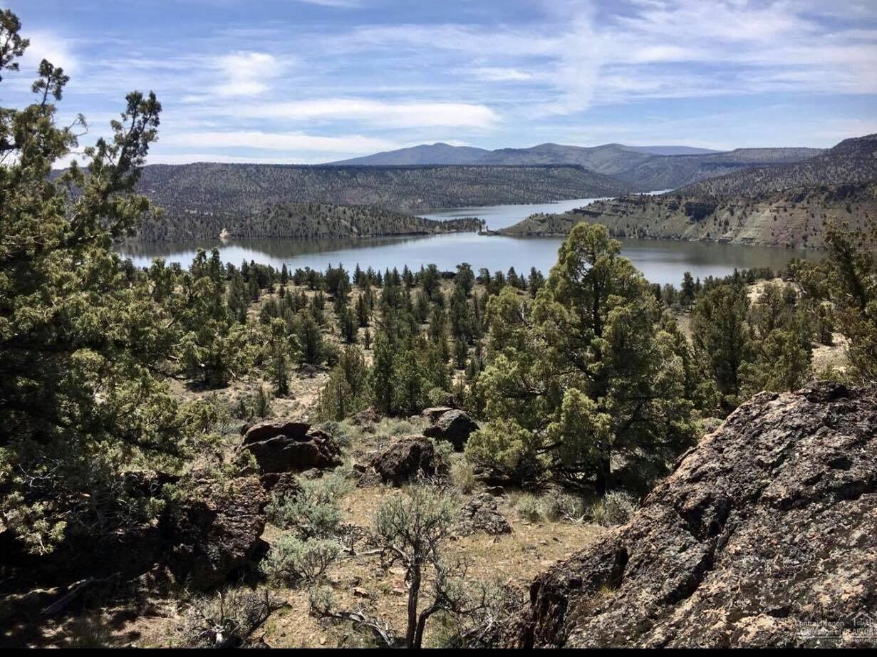 Breathtaking views of Prineville Reservoir and sweeping panoramic landscapes await on this stunning 2.57-acre parcel in the private, gated community of Indian Rock Estates II. Unique rock outcroppings and mature Juniper trees create a property full of natural charm and character. With septic approval, underground utilities, and access to a community water system, with the connection fee already paid, it's ready for your dream home. The property borders Oregon Parks & Rec land, offering access to thousands of acres for endless exploration. Just 20 minutes from Prineville and 4 minutes from the State Park boat launch—ideal for boating, fishing, hiking, and enjoying the best of Central Oregon's outdoor lifestyle.