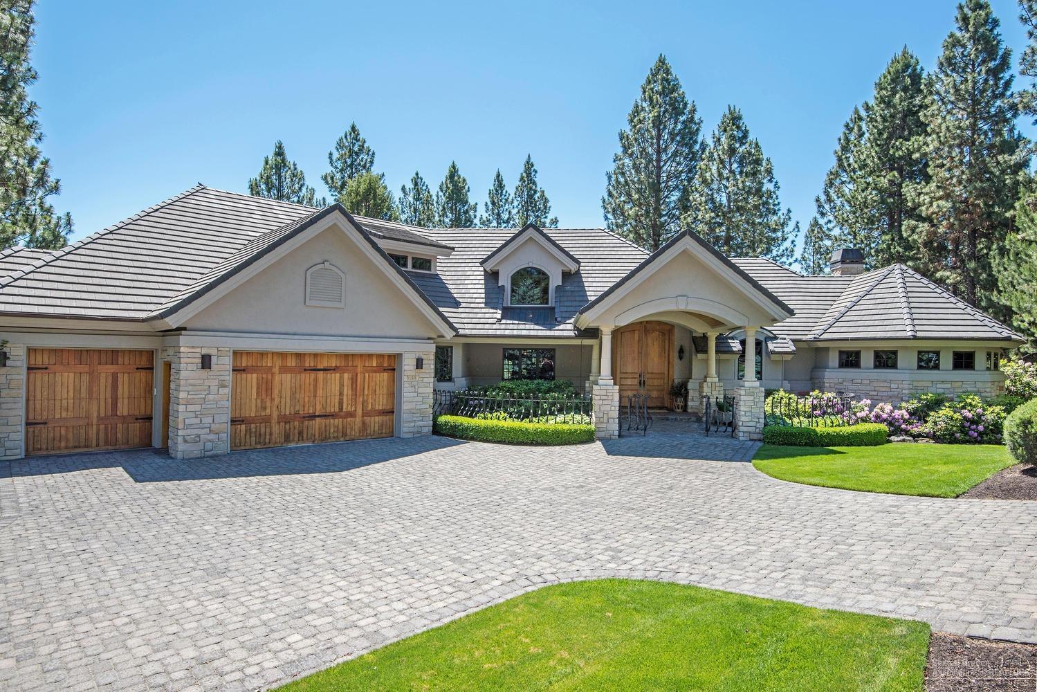 Stunning estate quality home, premier lot in Aubrey Glen, end of road privacy, overlooking golf course and large water feature. Traditional design with french accents, assembled by top quality craftsmen with only the best materials. Stucco exterior, tile roof, manicured landscape, enter through stately black walnut doors, opens to great room with wood ceiling and truss detail overhead, 17th century fireplace surround, stone & tile flooring with radiant heat, flows through dining room into a chefs kitchen, fully appointed for entertainment, below a private wine cellar. All bedrooms are suites with own bathroom. This home has a simple elegance that is truly magnificent and will be appreciated by the most discerning.